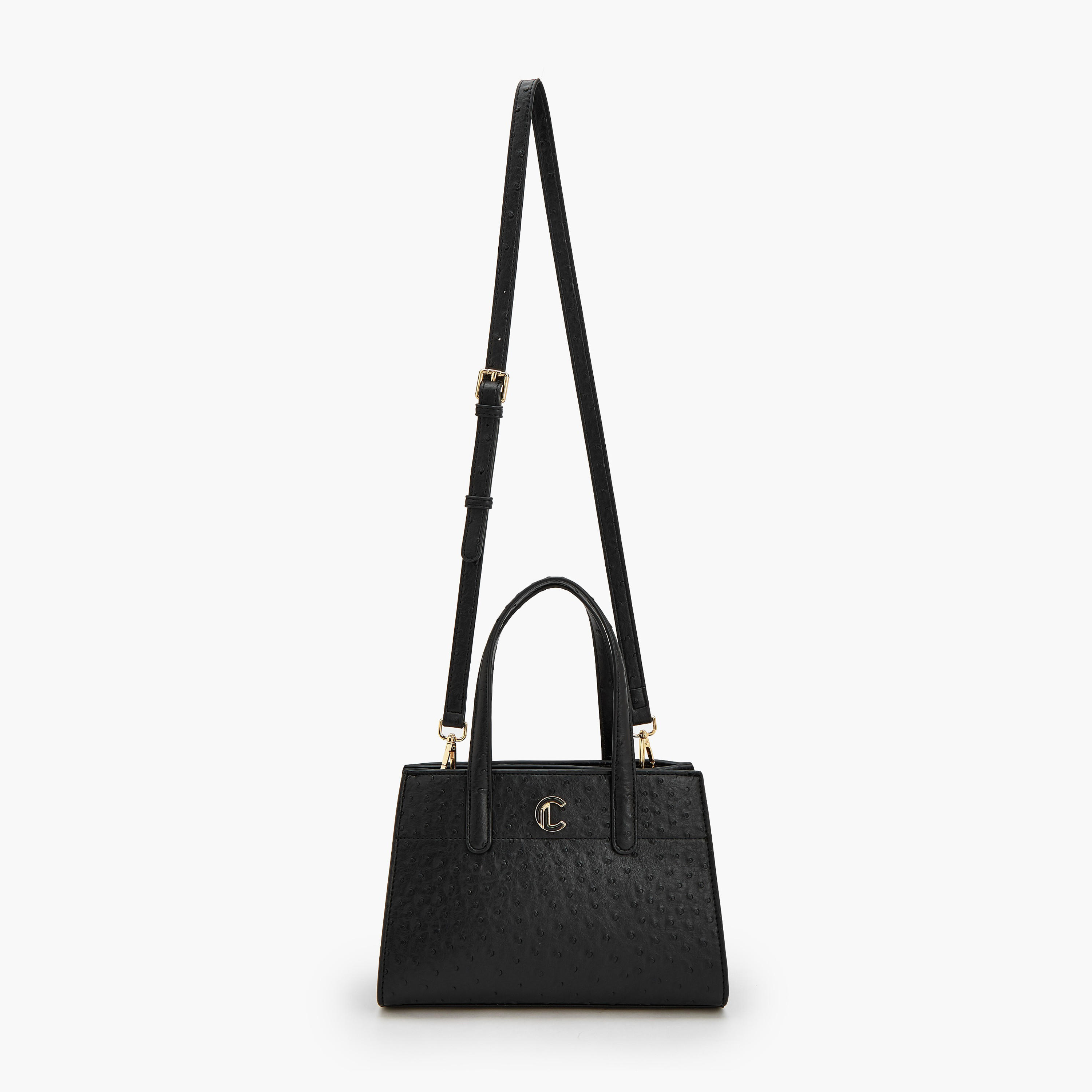 شنطة توتي بارزة الملمس بحزام قابل للفصل من لو كونفوت-women-bagsandwallets-handbags-image-2