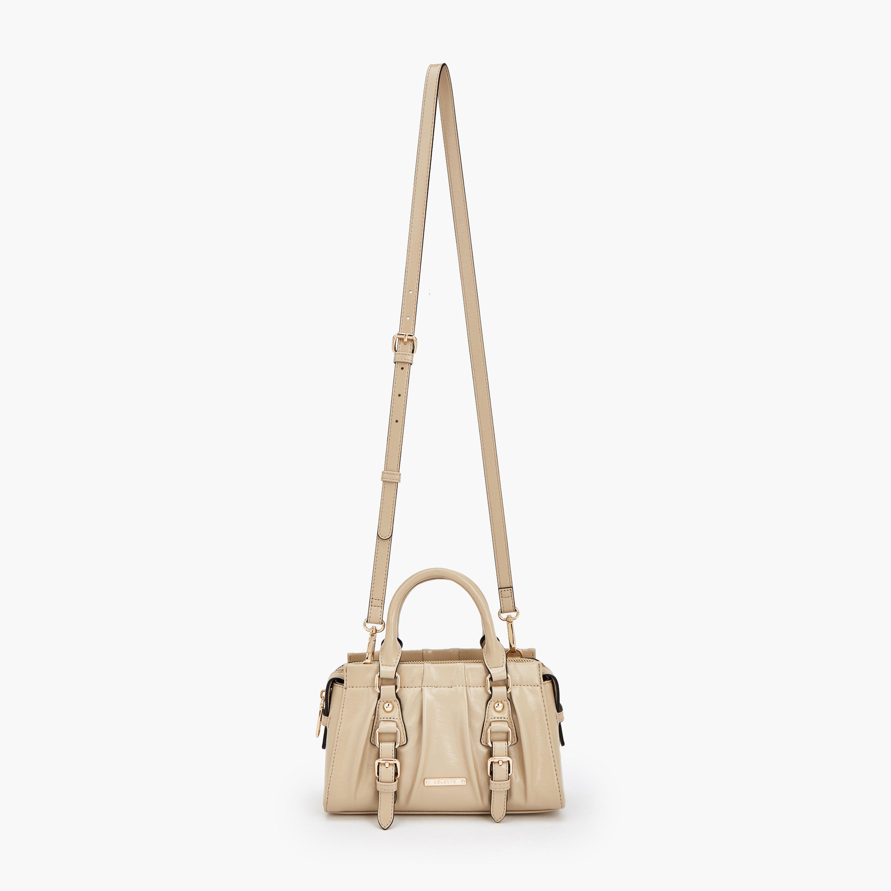 شنطة توتي بتفاصيل إبزيم ومقبض مزدوج من سيليست-women-bagsandwallets-handbags-image-3
