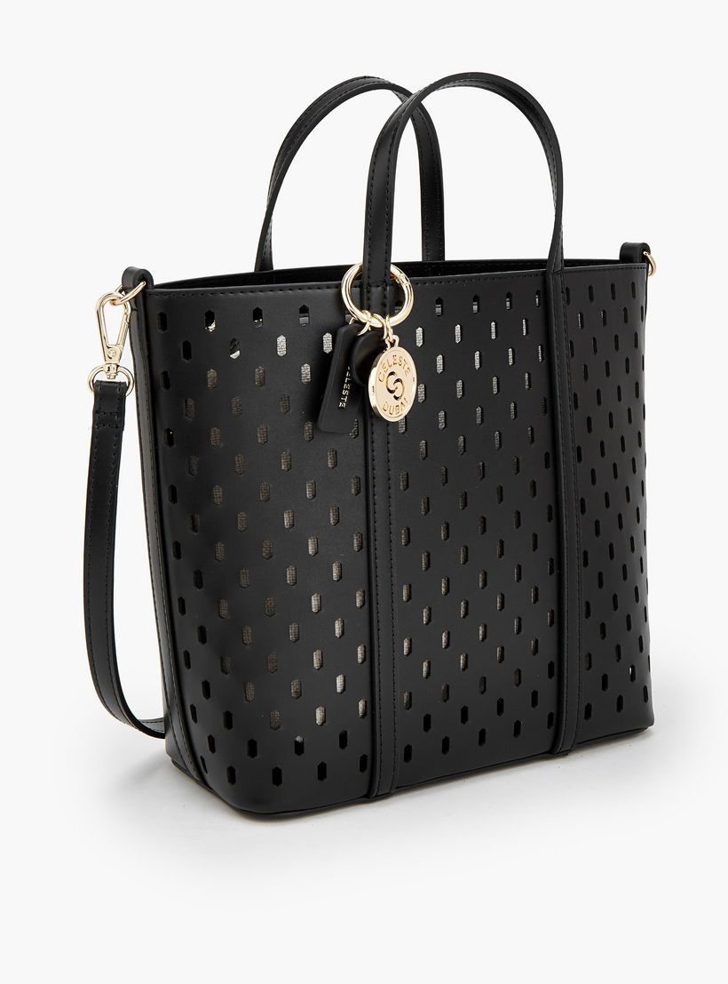 Celeste Cutout Detail Tote Bag with Pouch-women-bagsandwallets-handbags-image-3