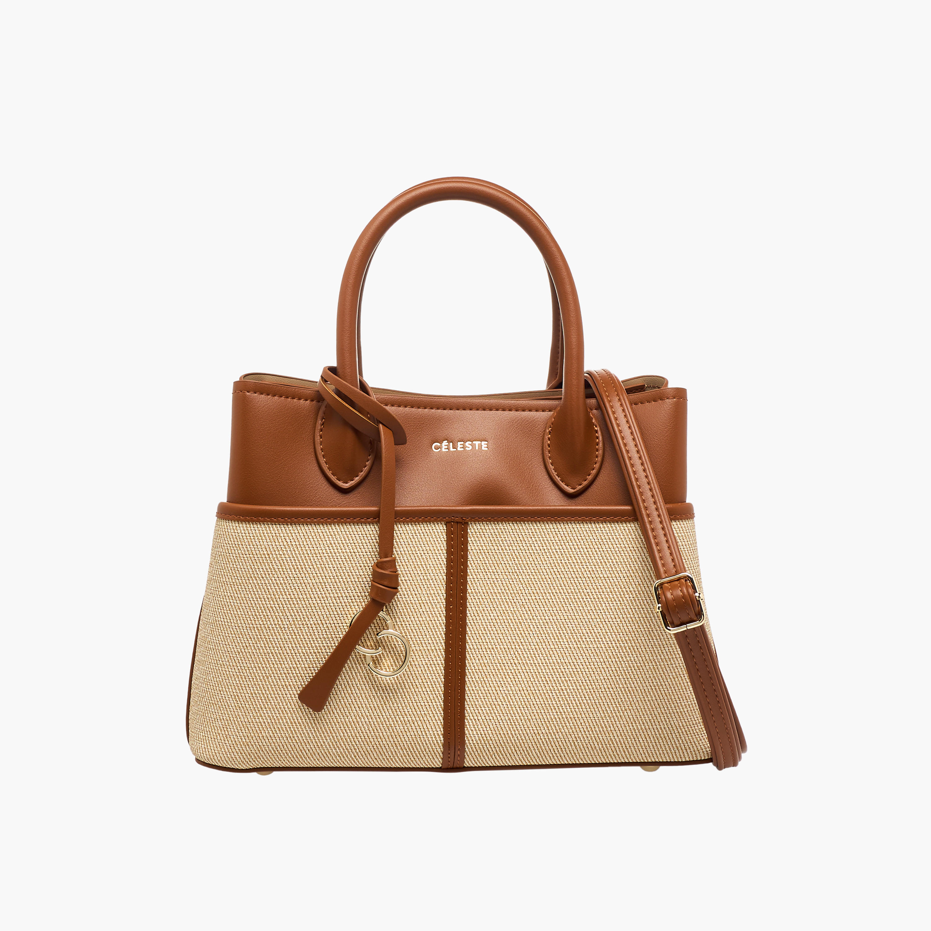 شنطة توتي بارزة الملمس بسحاب إغلاق من سيليست-women-bagsandwallets-handbags-image-1