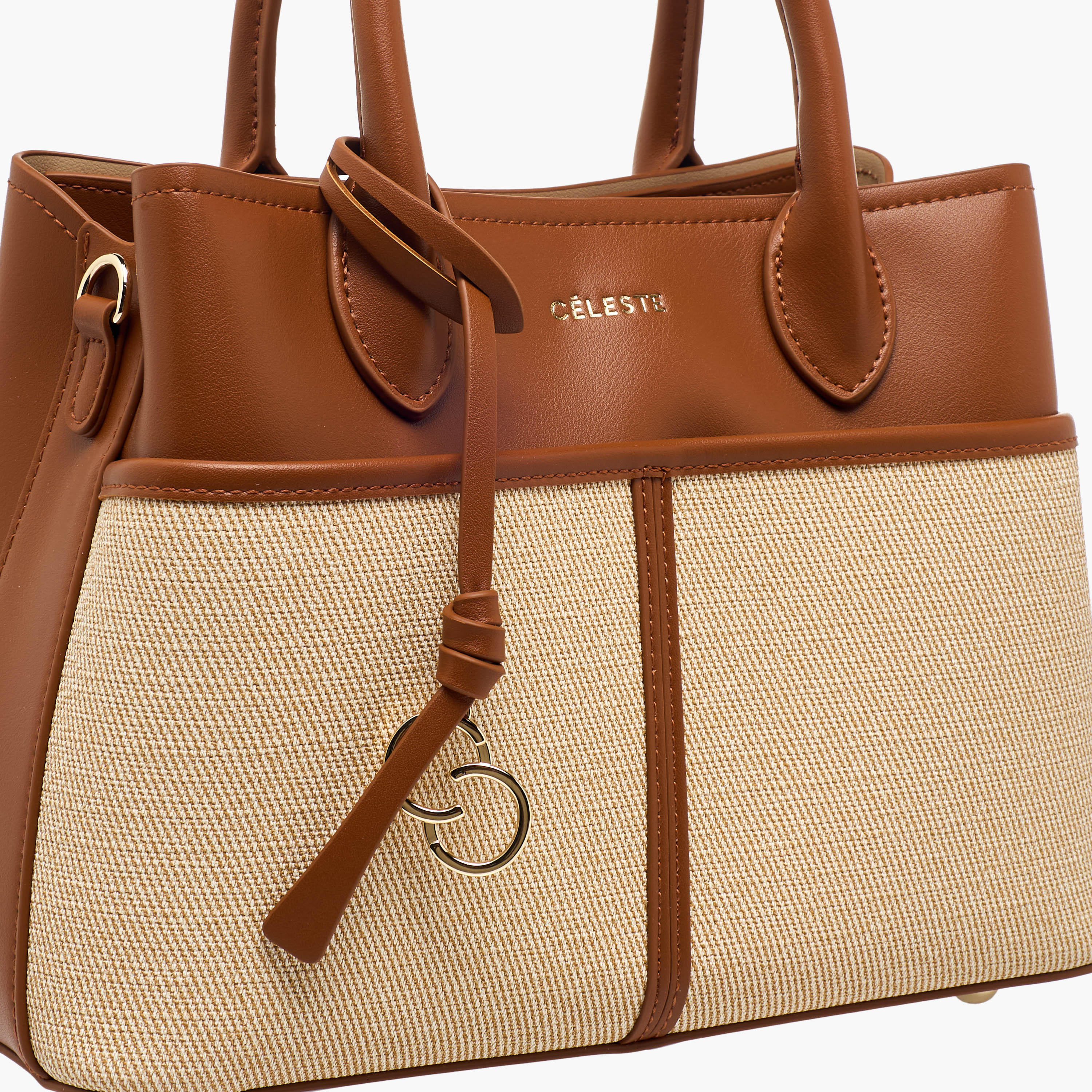 شنطة توتي بارزة الملمس بسحاب إغلاق من سيليست-women-bagsandwallets-handbags-image-5