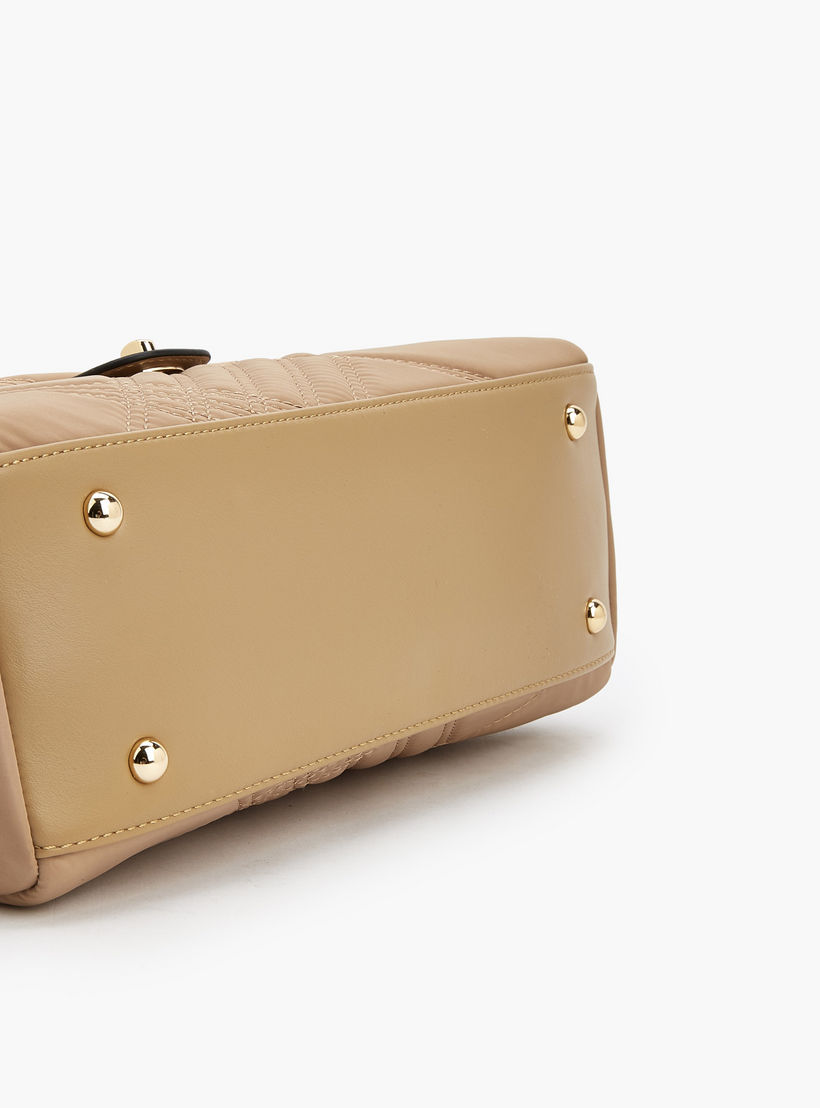 Celeste Quilted Shoulder Bag with Zip Closure-women-bagsandwallets-handbags-image-6