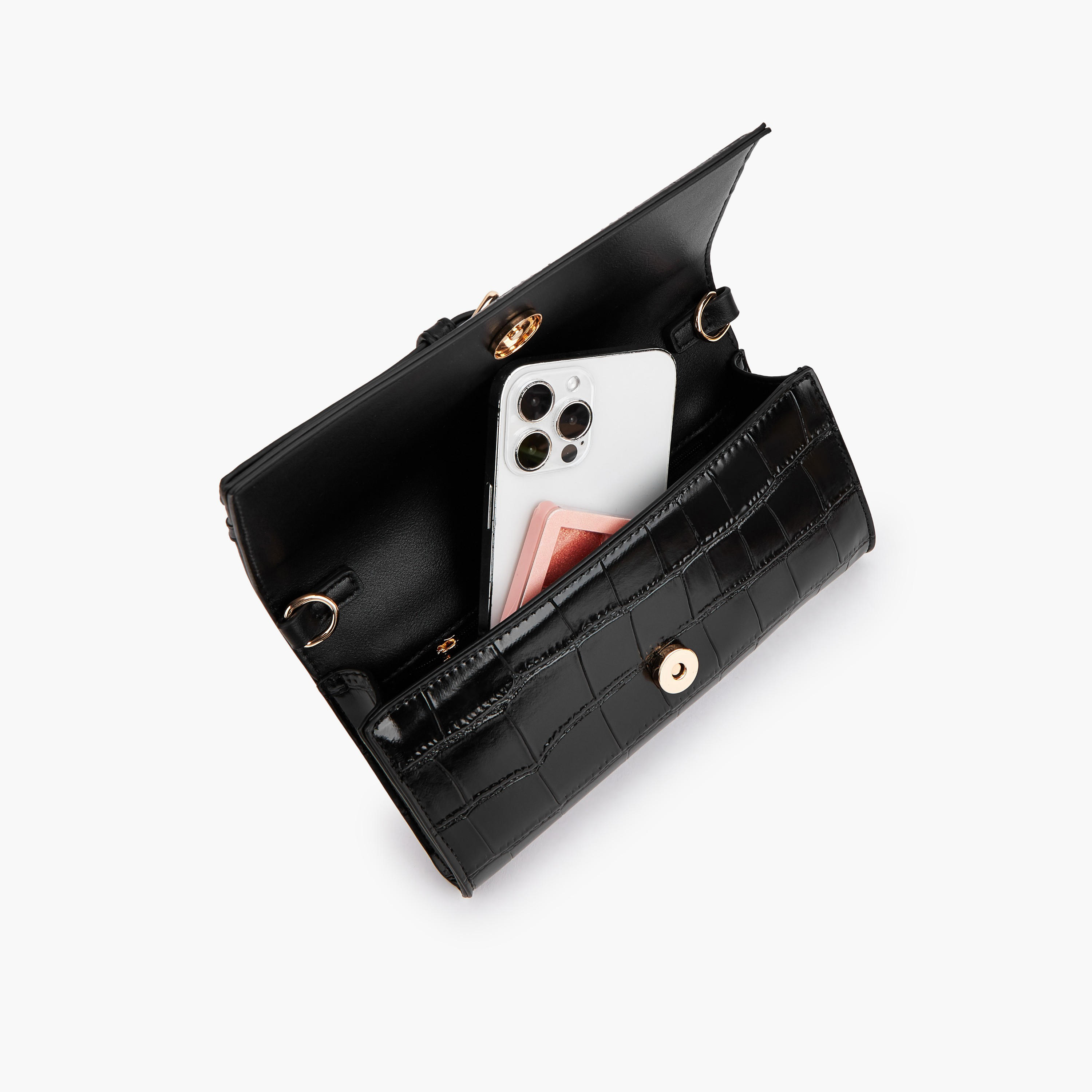 Celeste Textured Crossbody Bag with Detachable Strap-women-bagsandwallets-handbags-image-6