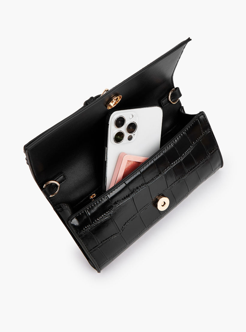 Celeste Textured Crossbody Bag with Detachable Strap-women-bagsandwallets-handbags-image-6