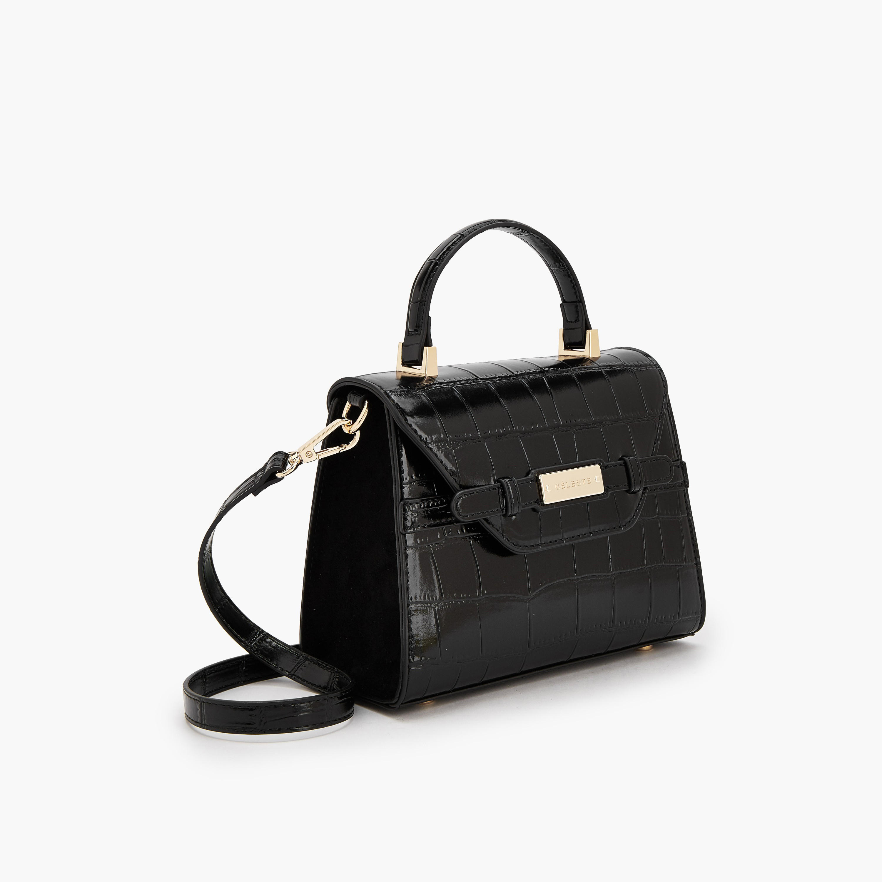 شنطة ساتشيل بارزة الملمس بحزام قابل للفصل من سيليست-women-bagsandwallets-handbags-image-3