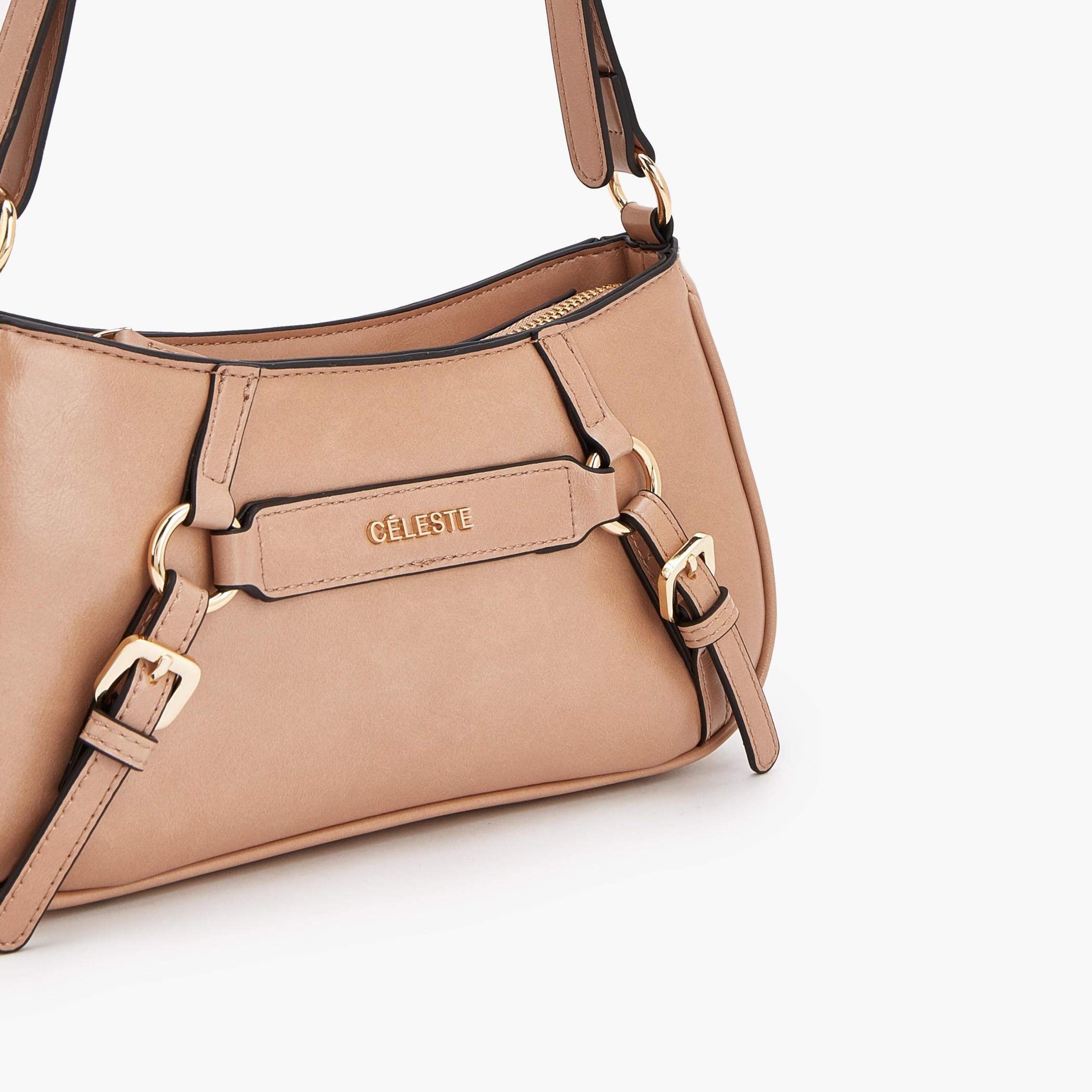شنطة كروس بودي بحزام قابل للتعديل وتفاصيل إبزيم من سيليست-women-bagsandwallets-handbags-image-4