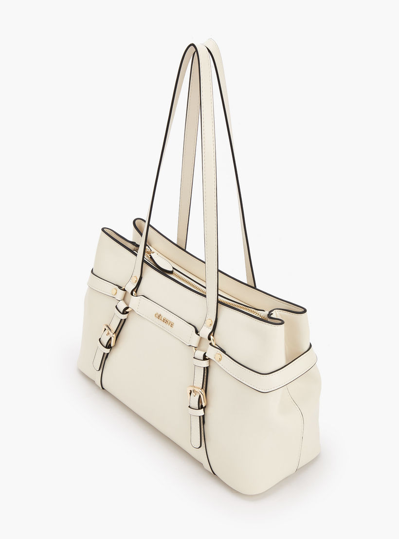 Celeste Buckle Accent Tote Bag with Double Handle-women-bagsandwallets-handbags-image-5