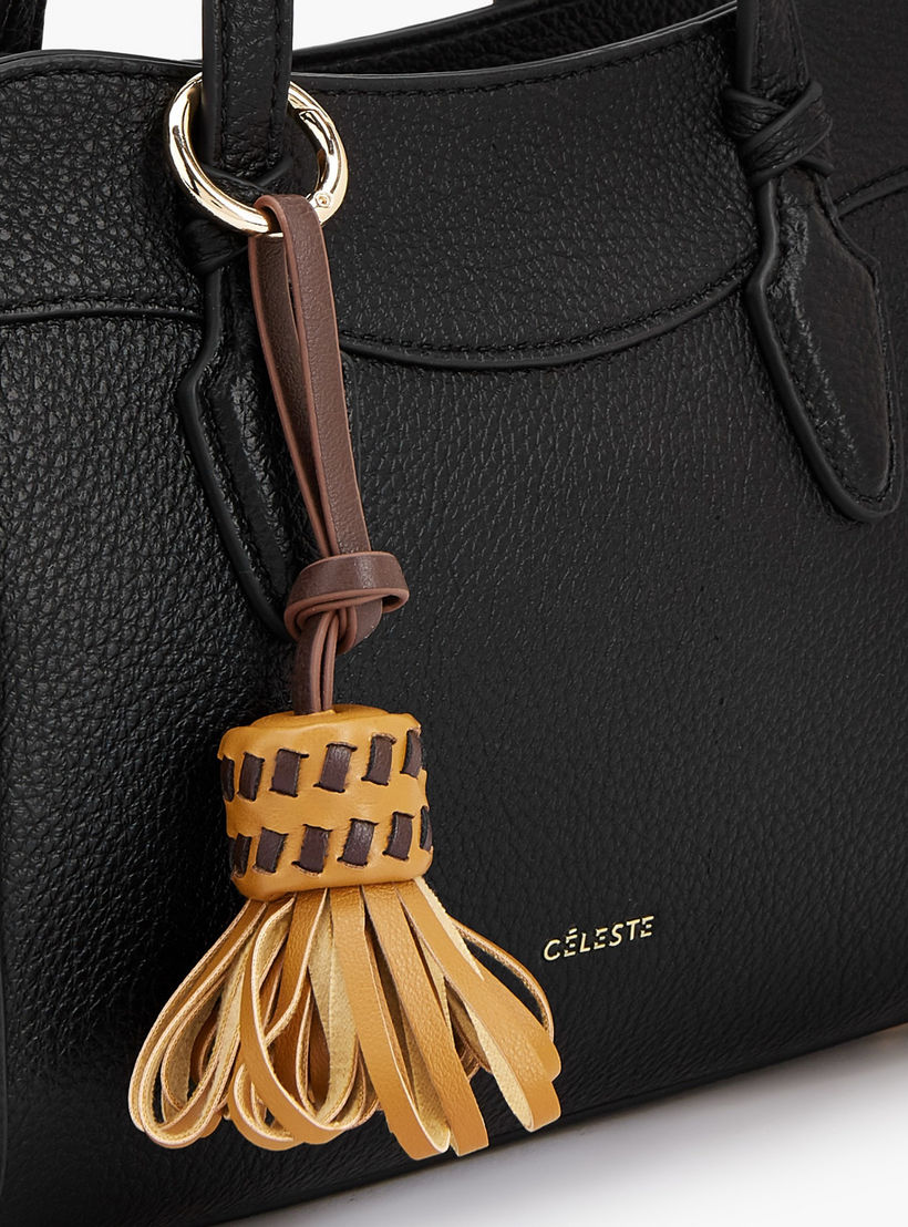 شنطة كروس بودي بارزة الملمس بتفاصيل شرابة من سيليست-women-bagsandwallets-handbags-image-4