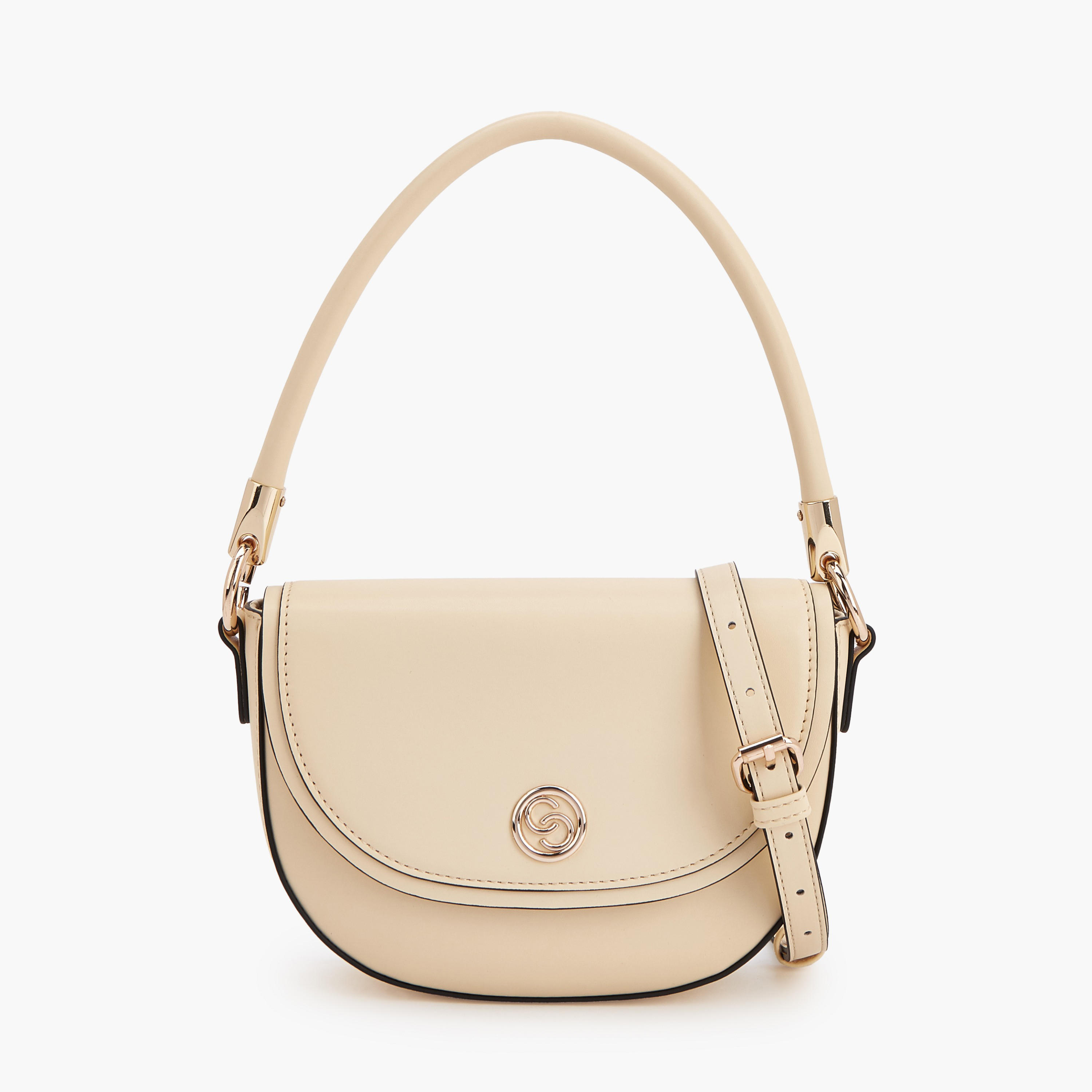 شنطة كروس بودي بارزة الملمس بزر إغلاق من سيليست-women-bagsandwallets-handbags-image-1