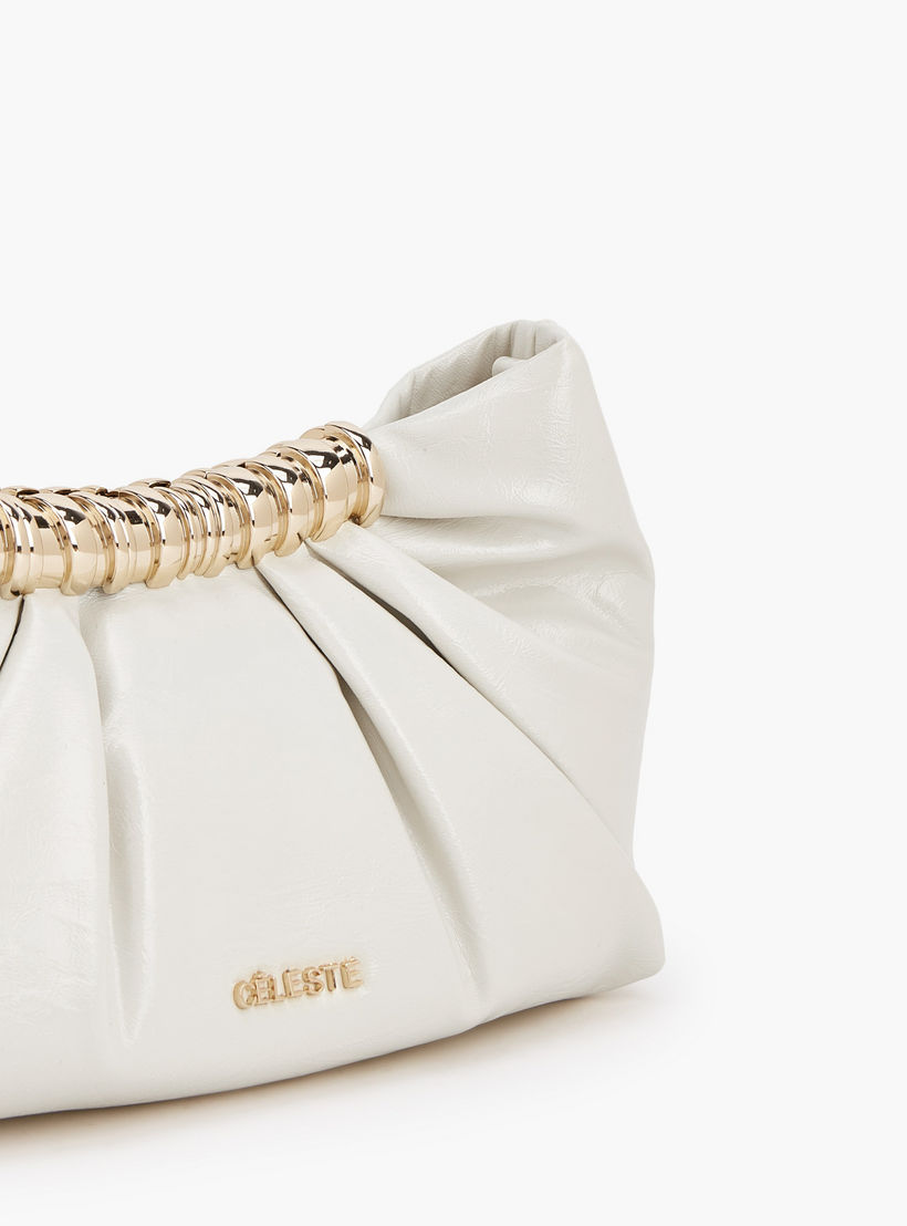 Celeste Pleated Sling Bag with Button Closure-women-bagsandwallets-handbags-image-3