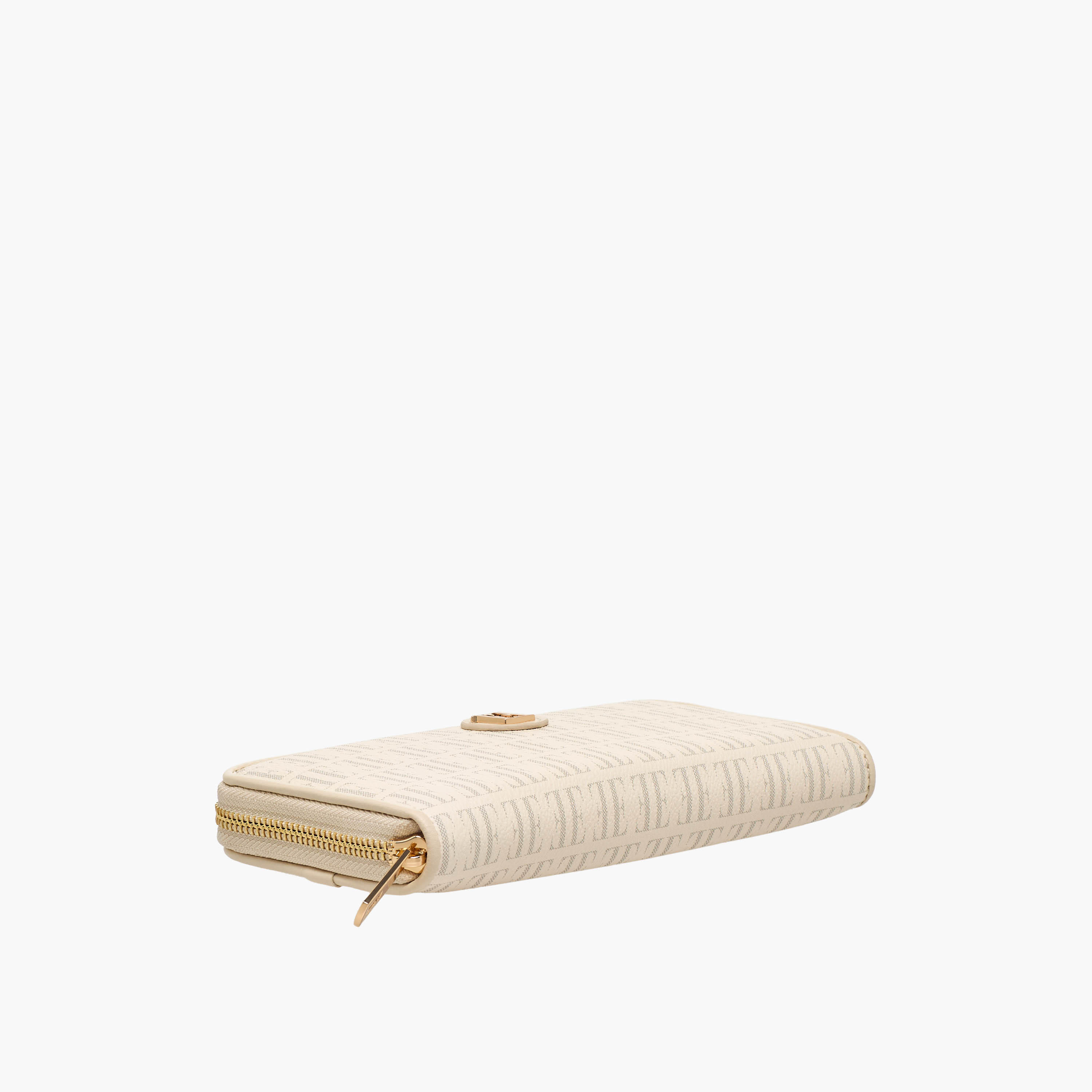 محفظة بطبعات مونوجرام وسحاب إغلاق من إيل-women-bagsandwallets-wallets-image-5