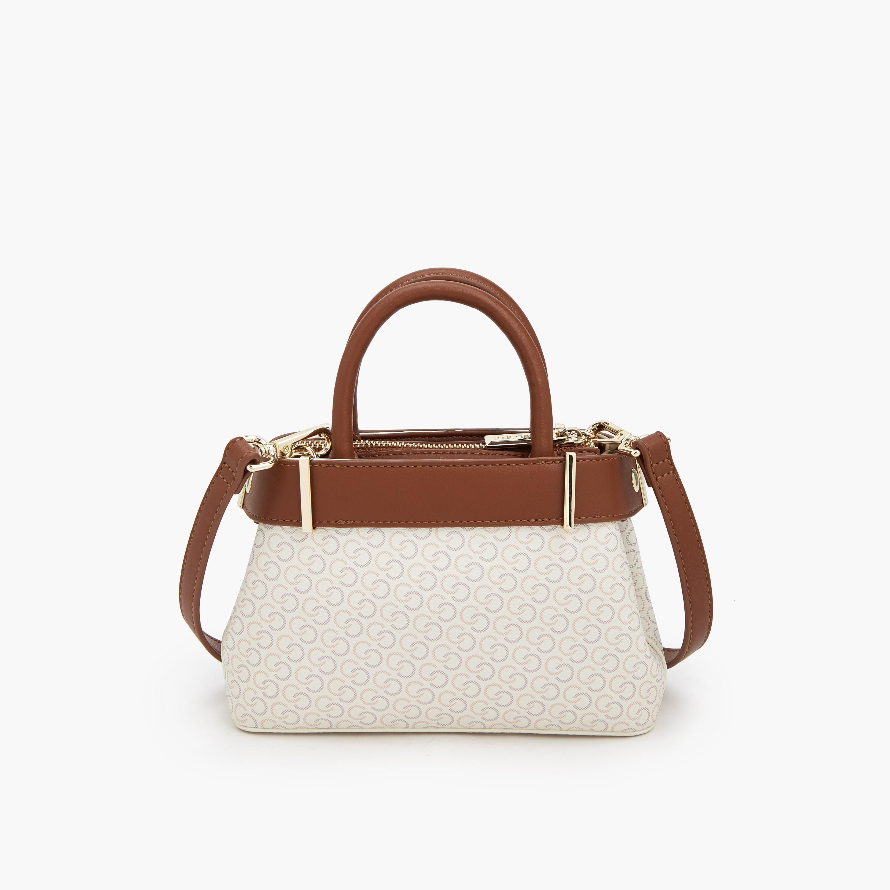 Celeste Textured Satchel Bag with Detachable Strap-women-bagsandwallets-handbags-image-6