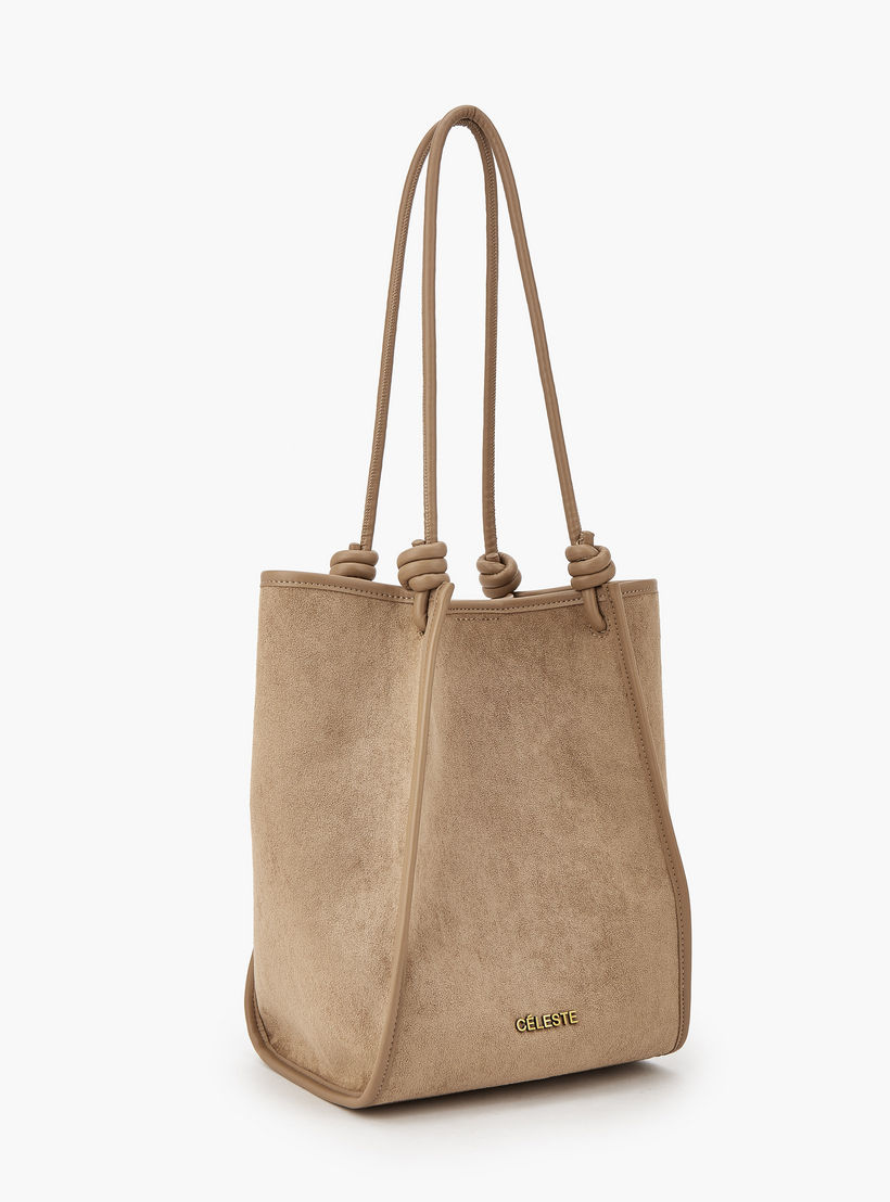 Celeste Textured Tote Bag with Crossbody Bag-women-bagsandwallets-handbags-image-5