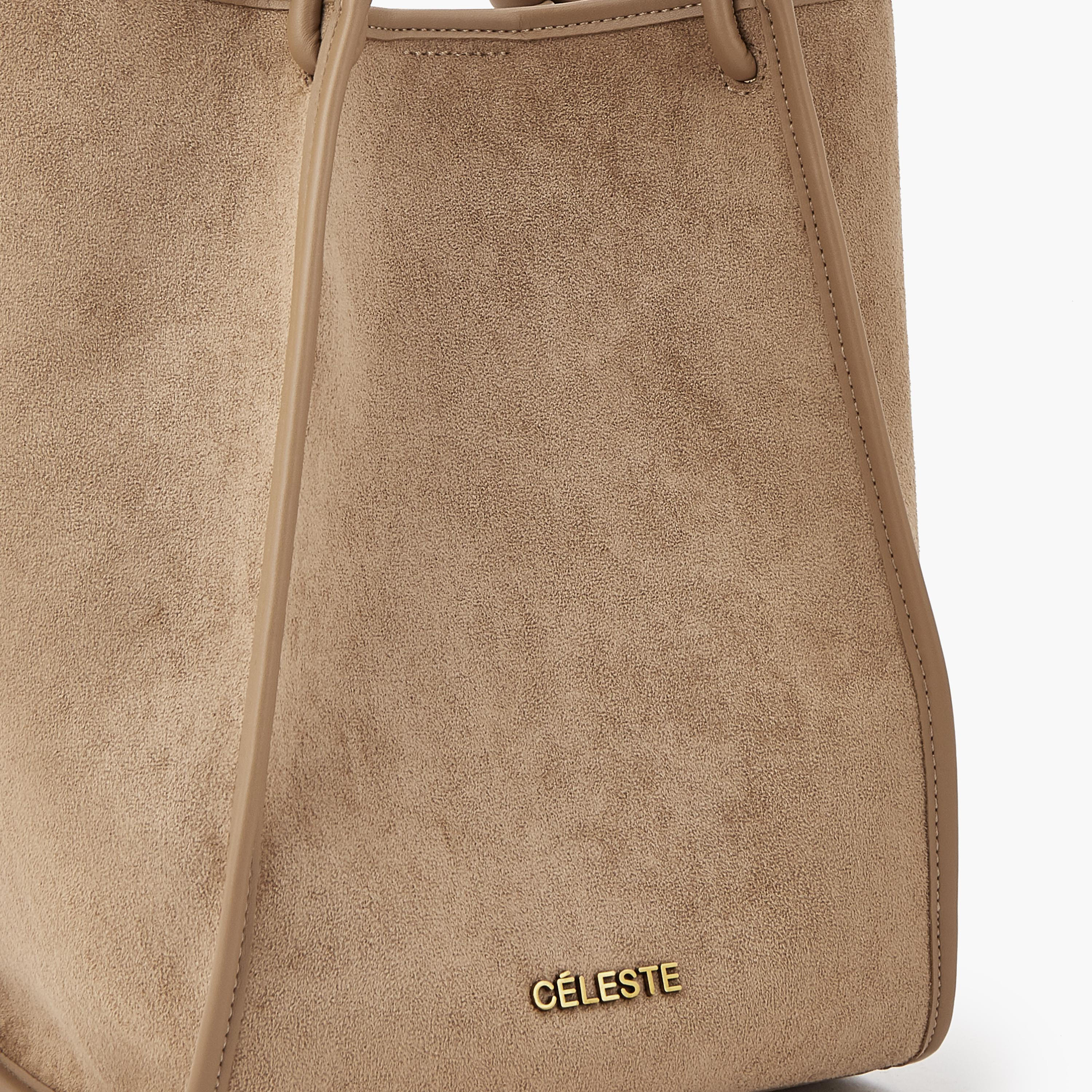 Celeste Textured Tote Bag with Crossbody Bag-women-bagsandwallets-handbags-image-6