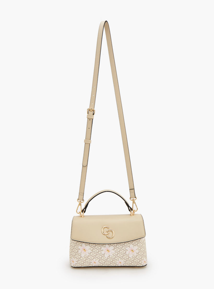 شنطة كروس بودي بطبعات مونوجرام وحزام قابل للفصل من سيليست-women-bagsandwallets-handbags-image-2