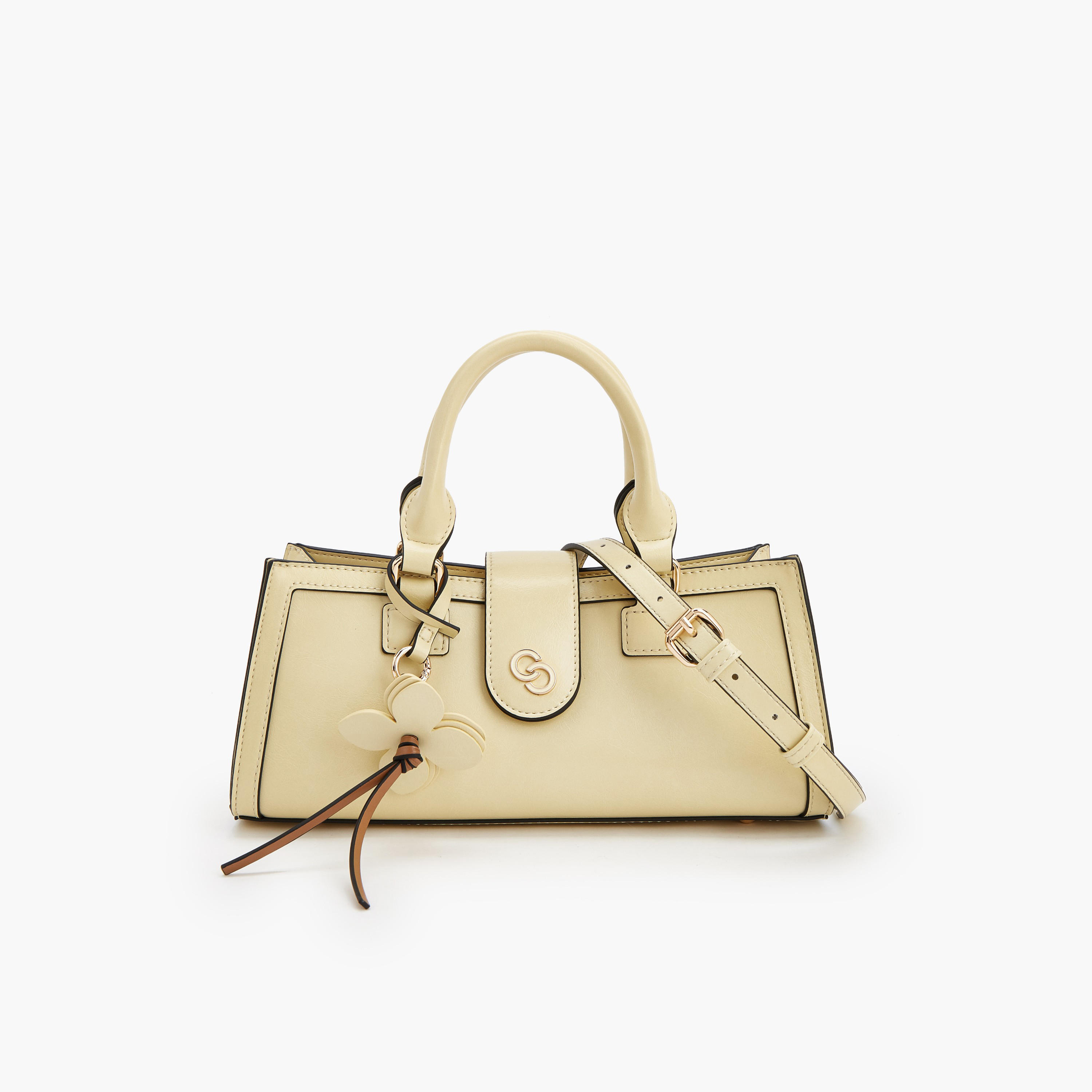 شنطة توتي سادة بدلاية زهور من سيليست-women-bagsandwallets-handbags-image-1