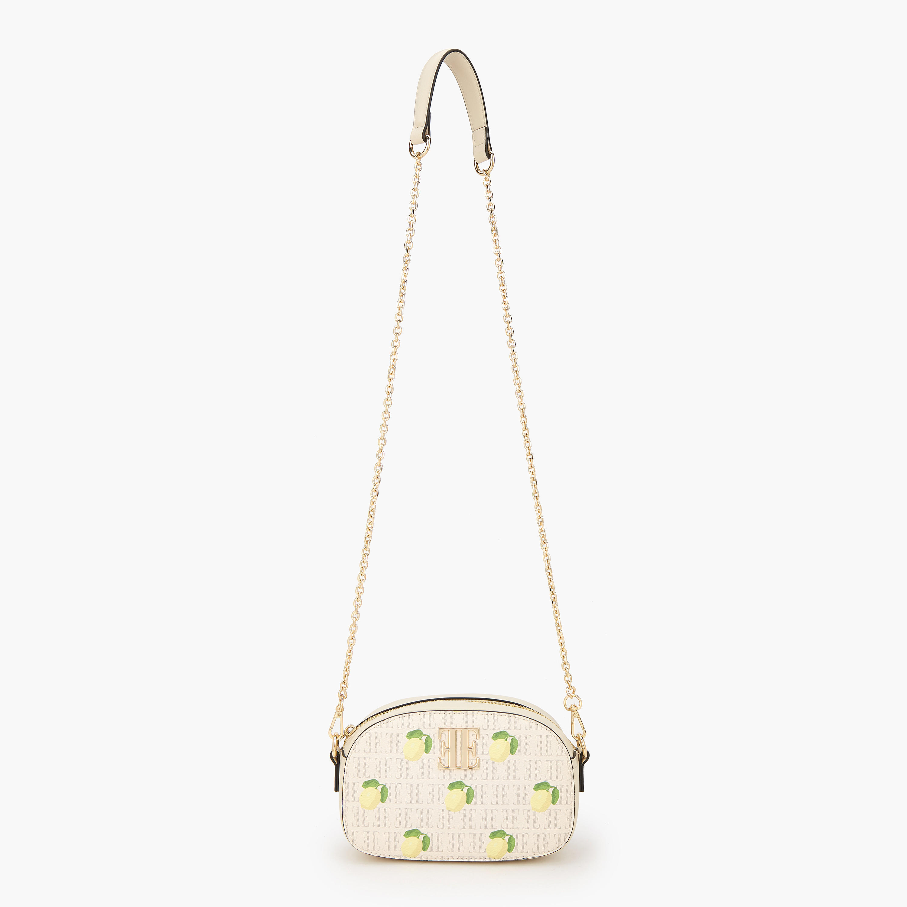 شنطة كروس بودي بحزام سلسلة قابل للفصل وطبعات ليمون من إيل-women-bagsandwallets-handbags-image-2
