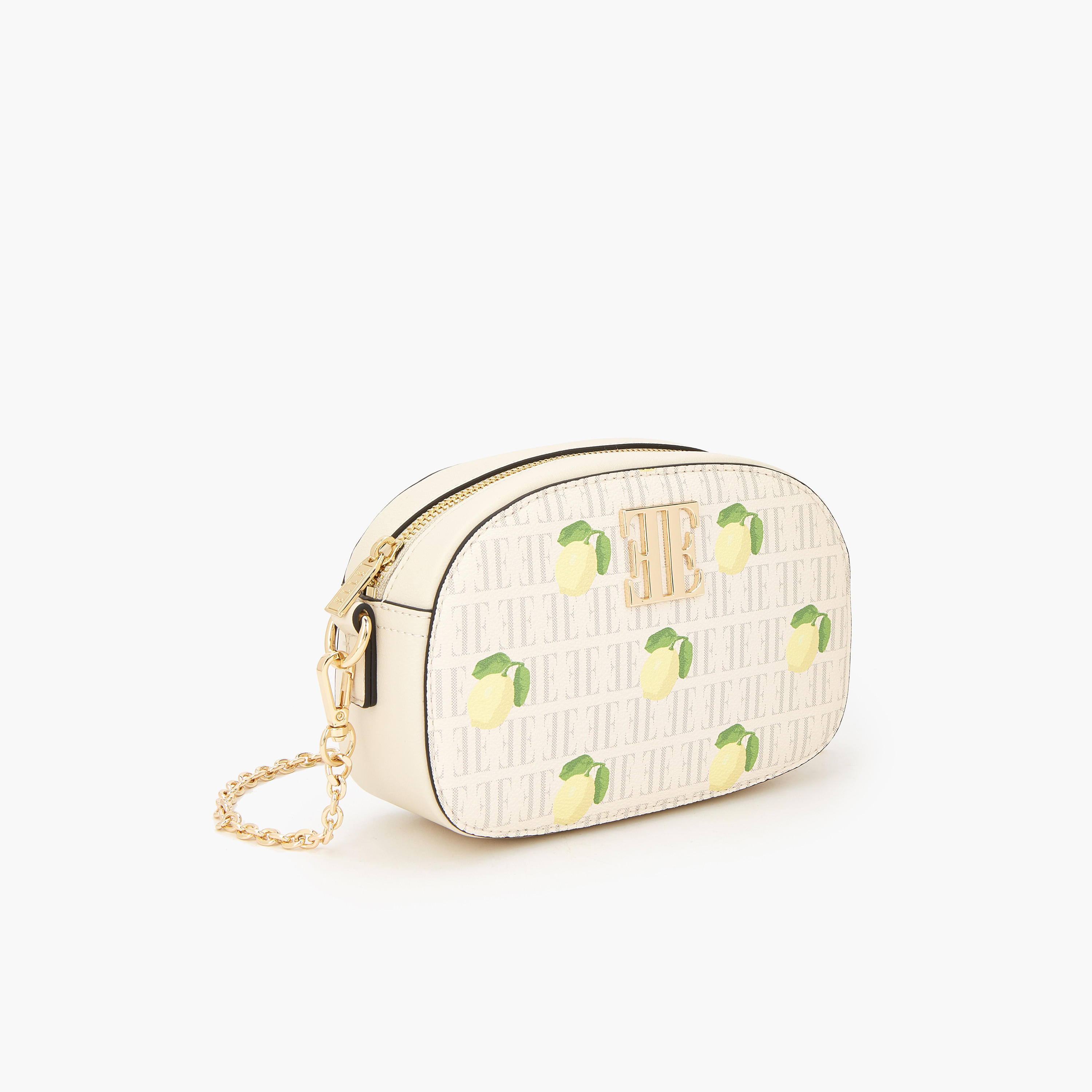شنطة كروس بودي بحزام سلسلة قابل للفصل وطبعات ليمون من إيل-women-bagsandwallets-handbags-image-4