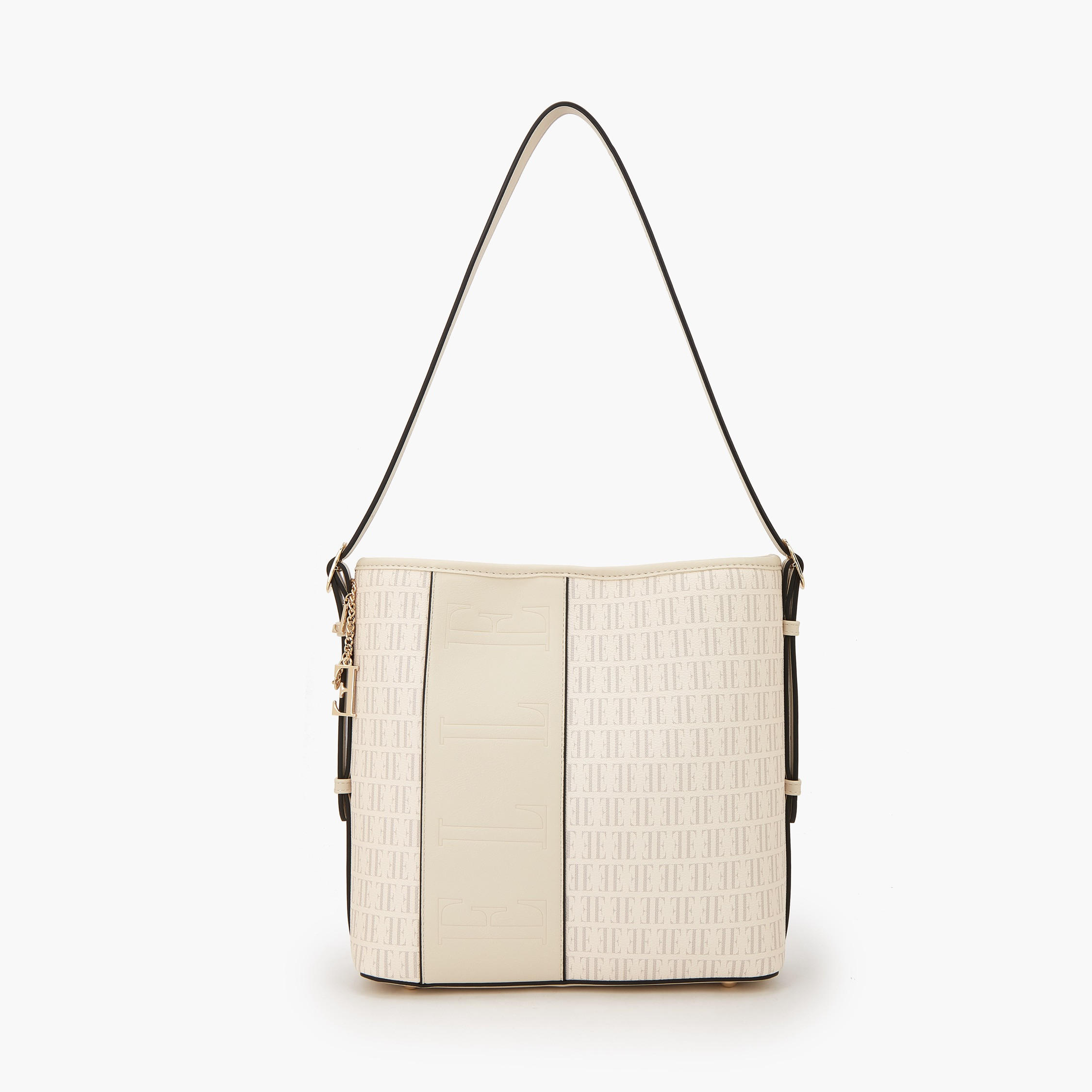 شنطة كتف بطبعة مونوجرام مع شنطة صغيرة من إيل-women-bagsandwallets-handbags-image-3