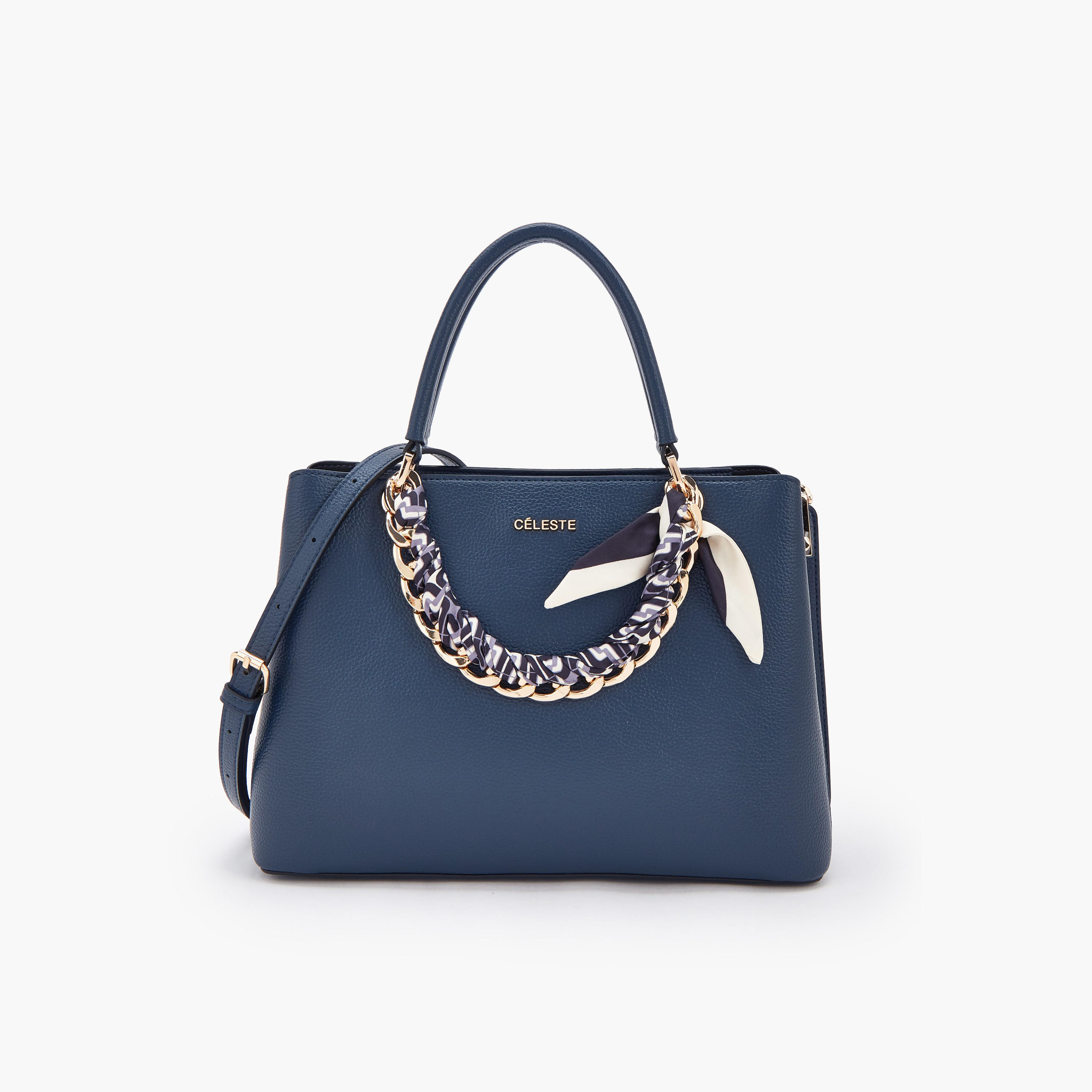 شنطة توتي بزينة سلسلة وحزام قابل للفصل من سيليست-women-bagsandwallets-handbags-image-1