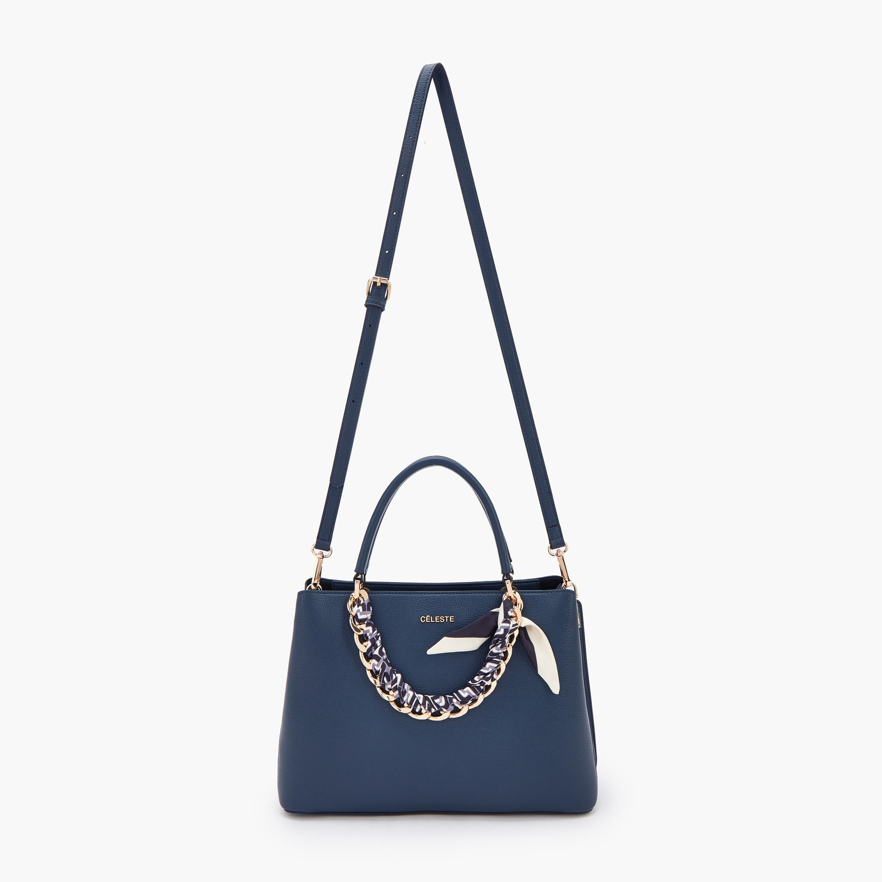 شنطة توتي بزينة سلسلة وحزام قابل للفصل من سيليست-women-bagsandwallets-handbags-image-2