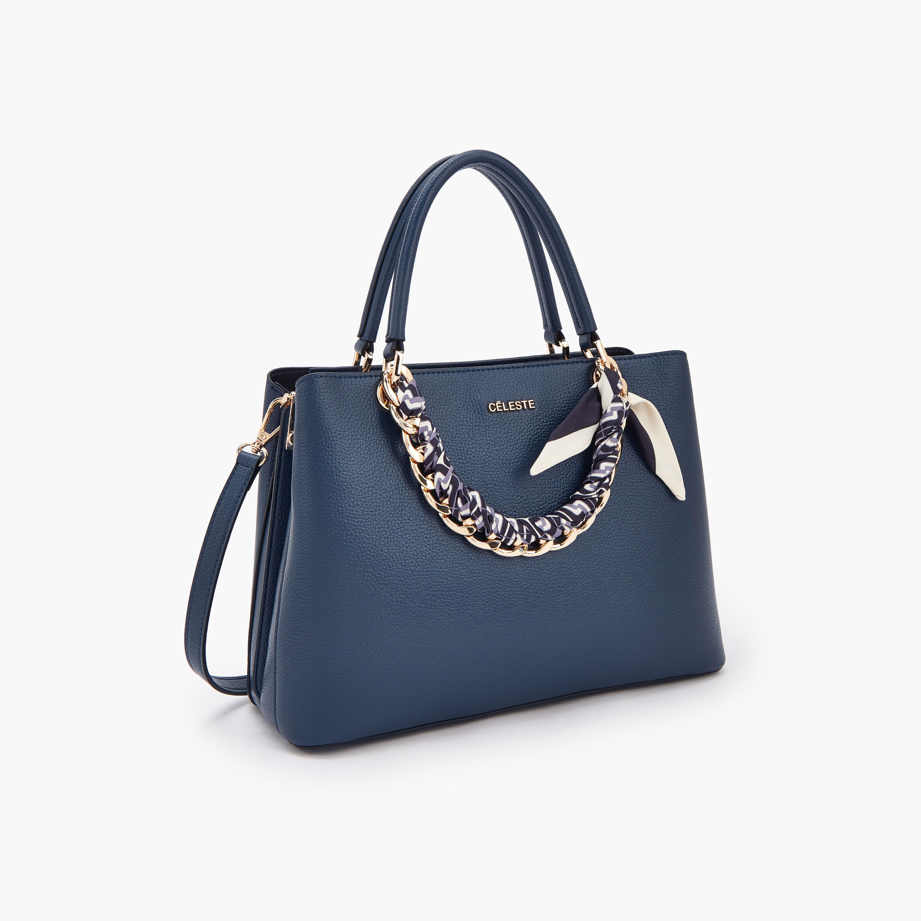 شنطة توتي بزينة سلسلة وحزام قابل للفصل من سيليست-women-bagsandwallets-handbags-image-3