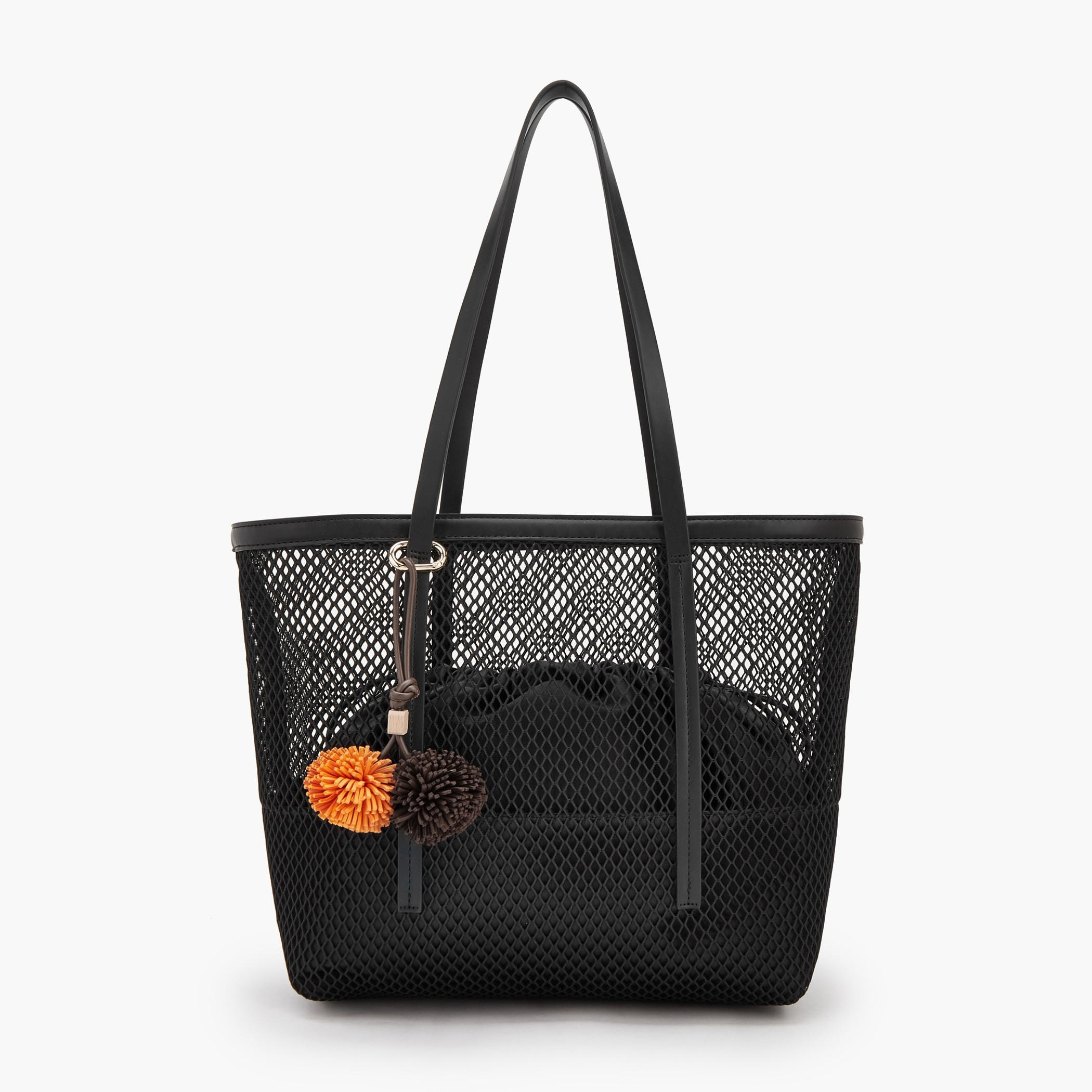Celeste Textured Shopper Bag with Drawstring Pouch-women-bagsandwallets-handbags-image-1