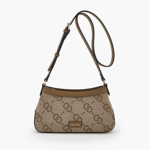 Celeste Textured Crossbody Bag with Adjustable Strap-women-image-1