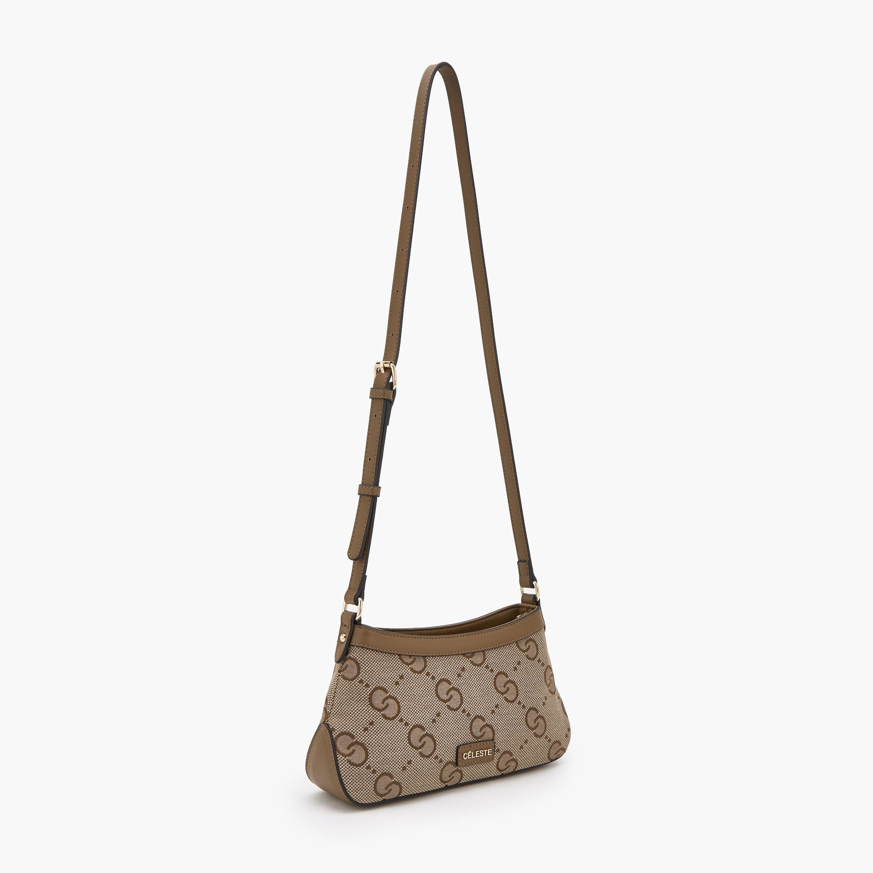 Celeste Textured Crossbody Bag with Adjustable Strap-women-bagsandwallets-handbags-image-2