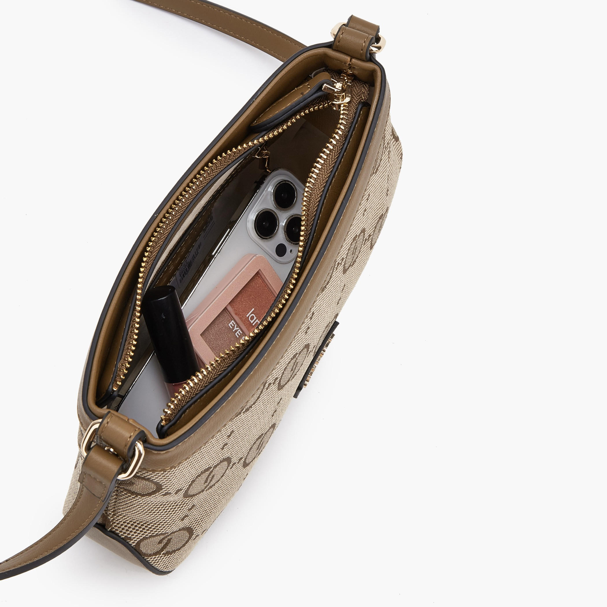 Celeste Textured Crossbody Bag with Adjustable Strap-women-bagsandwallets-handbags-image-7