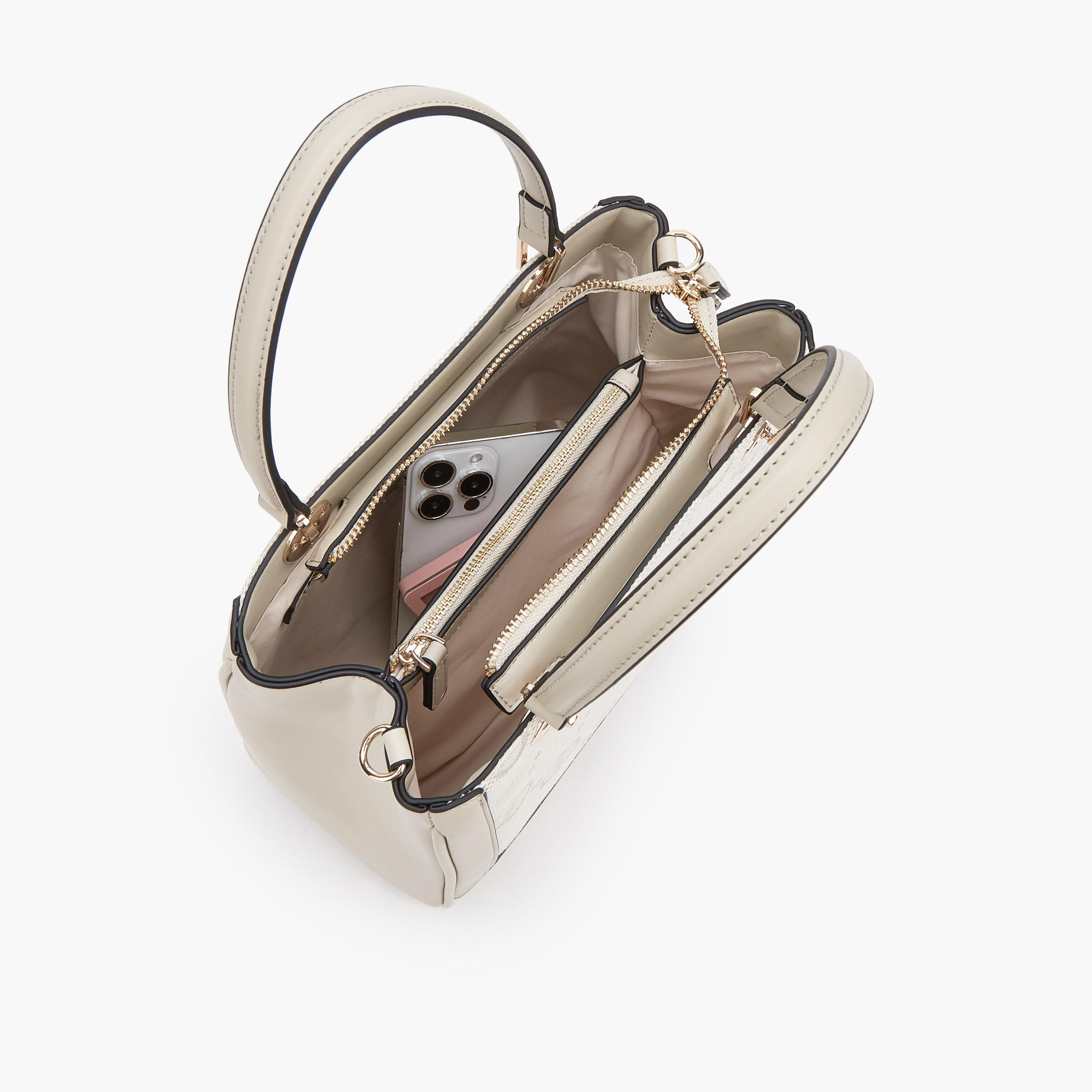 Celeste Textured Tote Bag with Detachable Strap-women-bagsandwallets-handbags-image-7