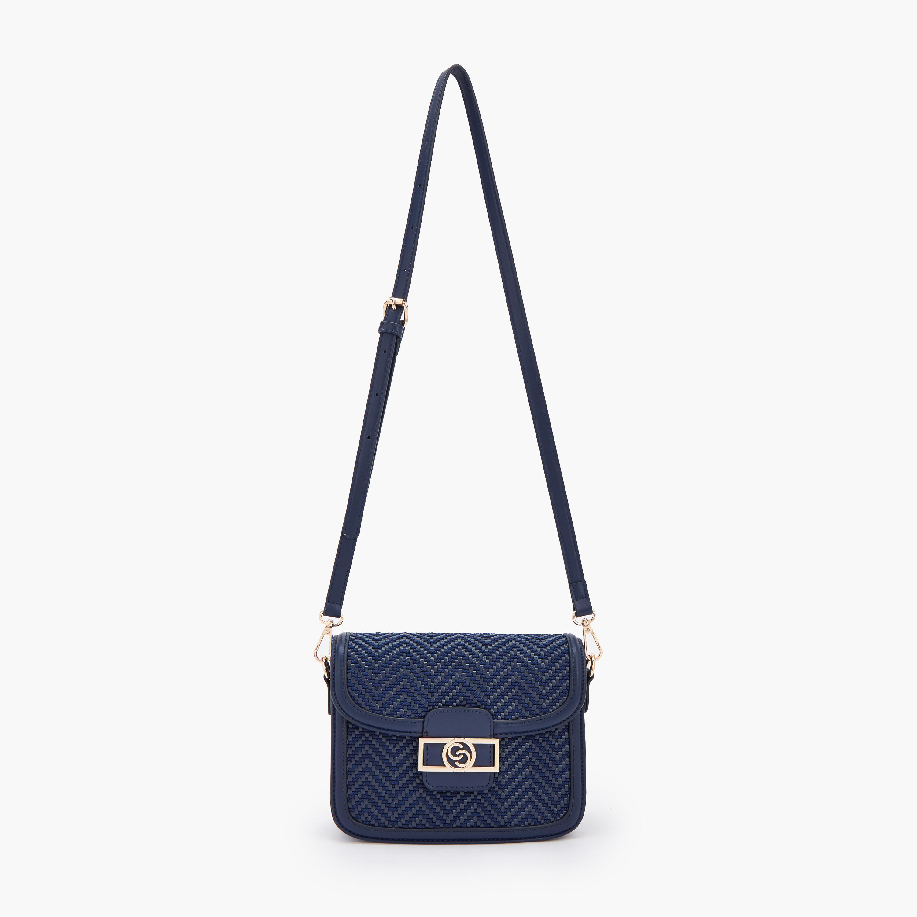Celeste Textured Crossbody Bag with Detachable Strap-women-bagsandwallets-handbags-image-2