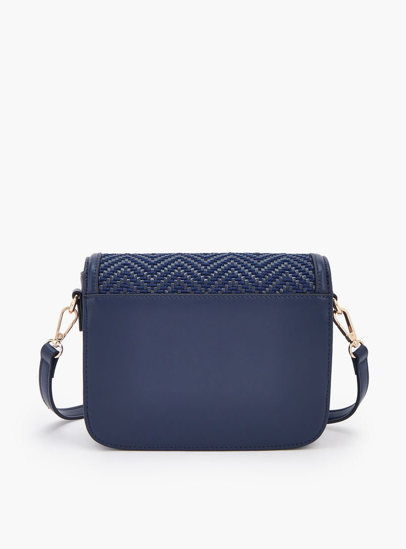 Celeste Textured Crossbody Bag with Detachable Strap-women-bagsandwallets-handbags-image-5