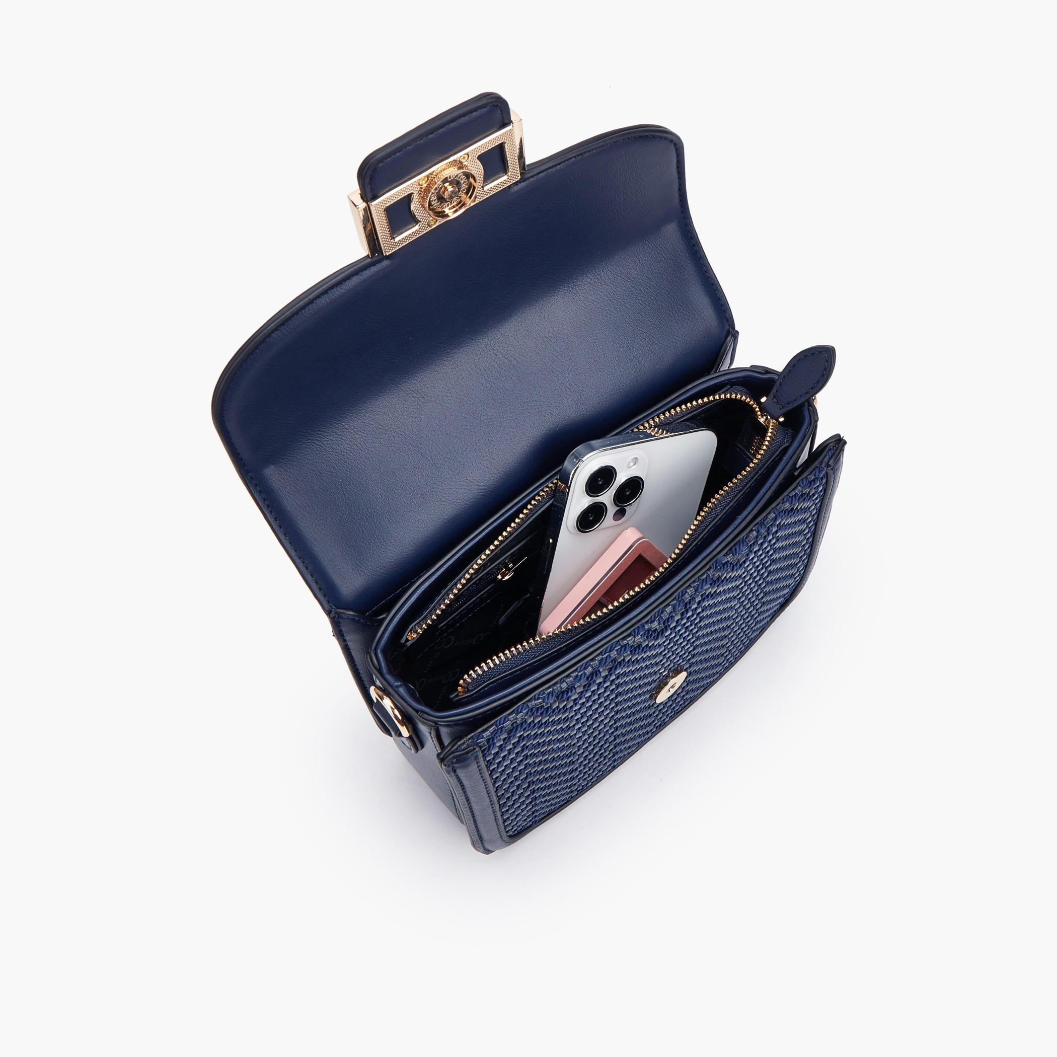 Celeste Textured Crossbody Bag with Detachable Strap-women-bagsandwallets-handbags-image-7