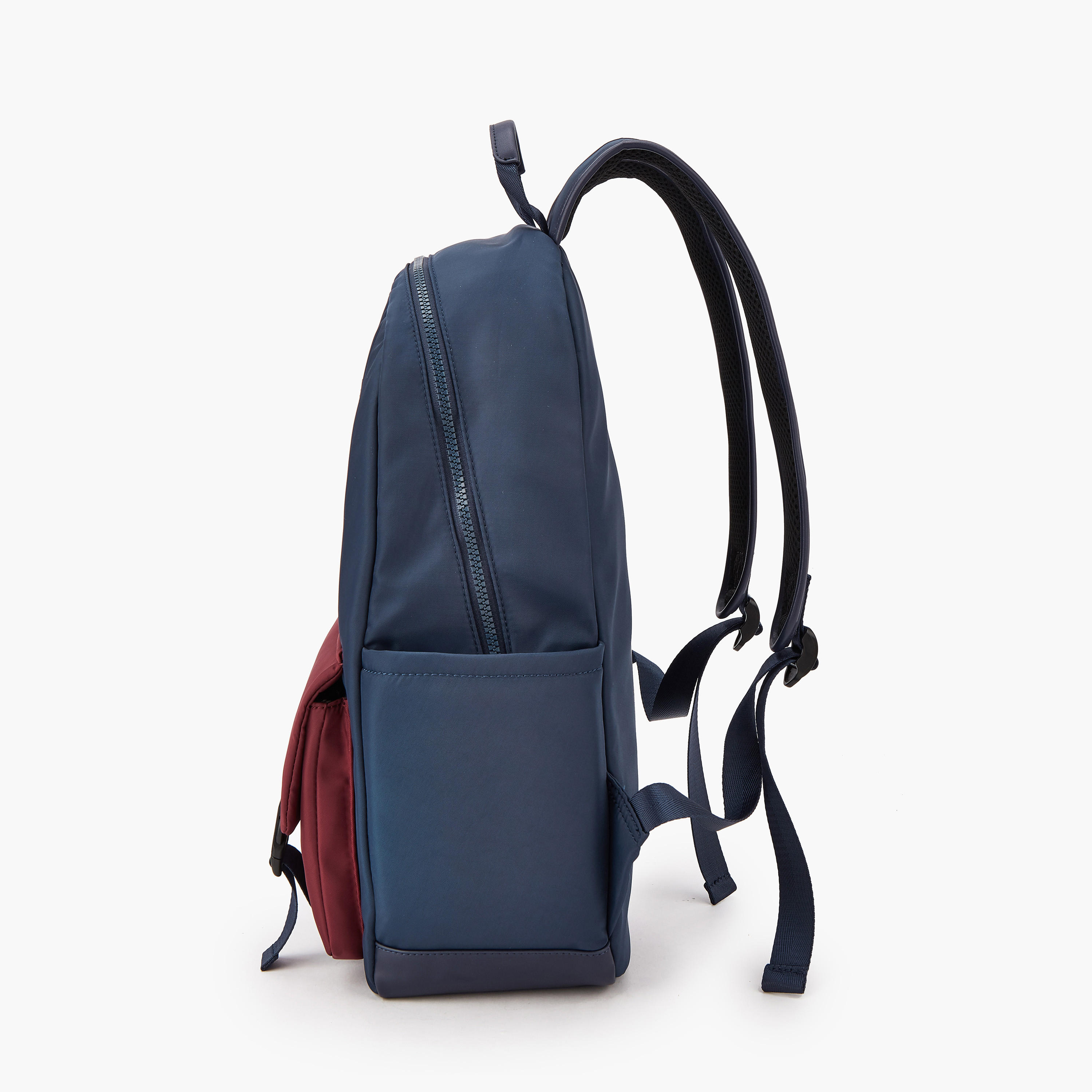 شنطة ظهر قماش سادة بأحزمة قابلة للتعديل من لي كوبر-women-bagsandwallets-backpacks-image-4
