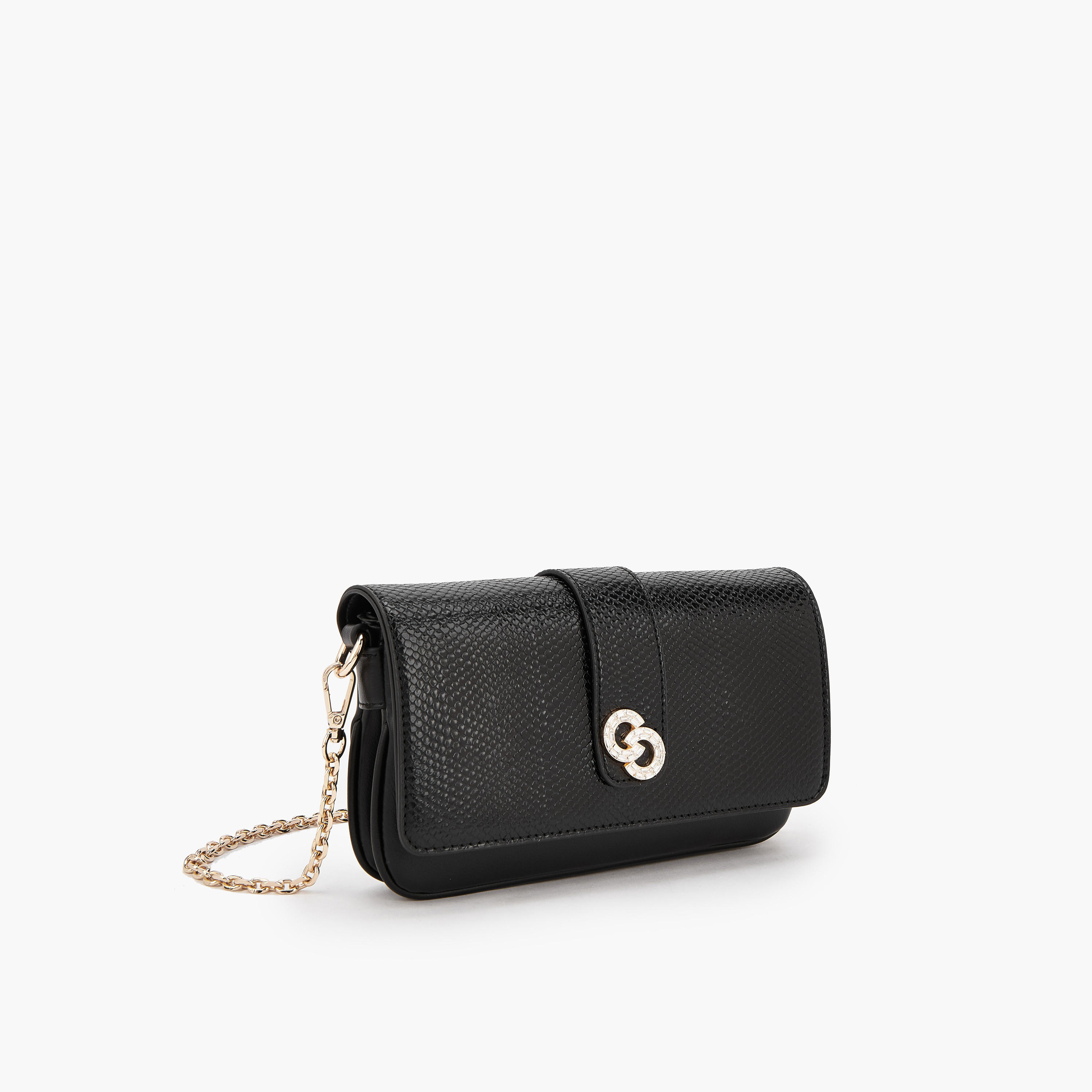 شنطة بارزة الملمس بحزام سلسلة من سيليست-women-bagsandwallets-handbags-image-2