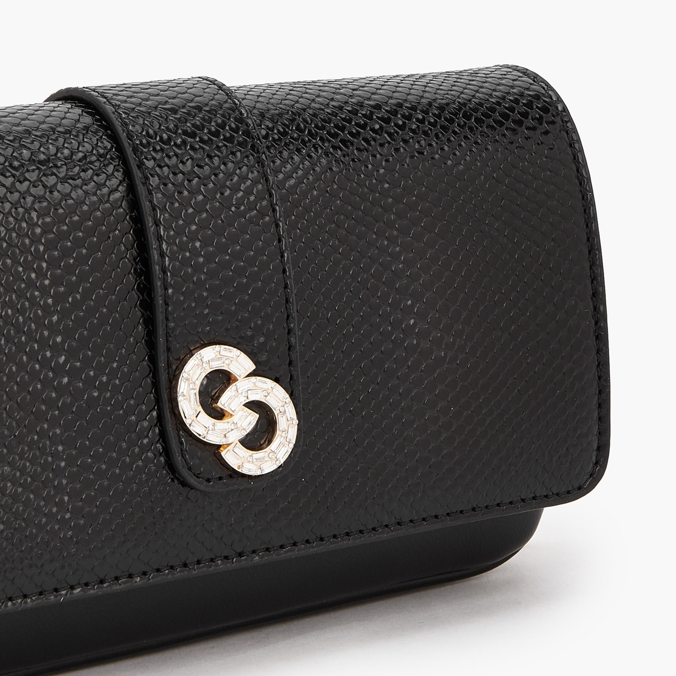 شنطة بارزة الملمس بحزام سلسلة من سيليست-women-bagsandwallets-handbags-image-3