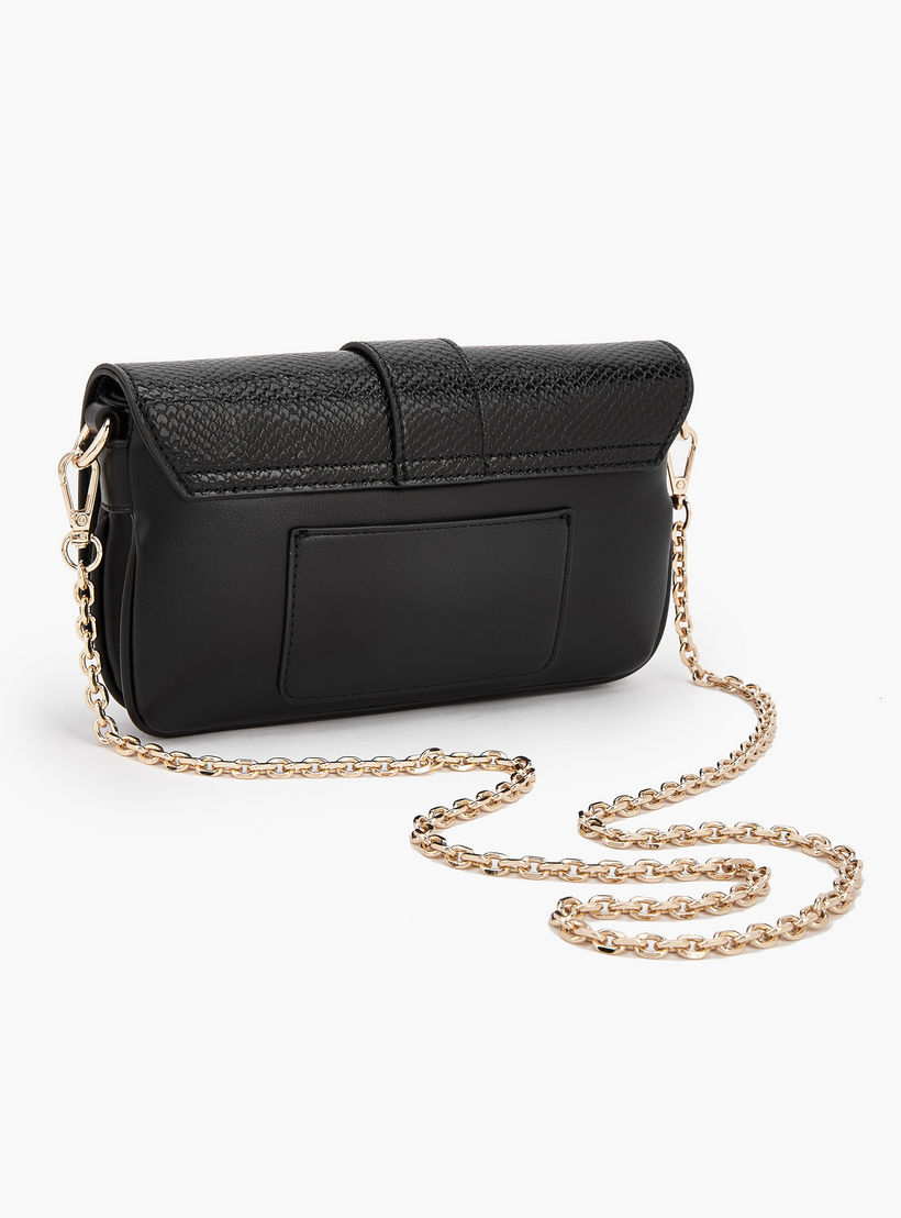 شنطة بارزة الملمس بحزام سلسلة من سيليست-women-bagsandwallets-handbags-image-4
