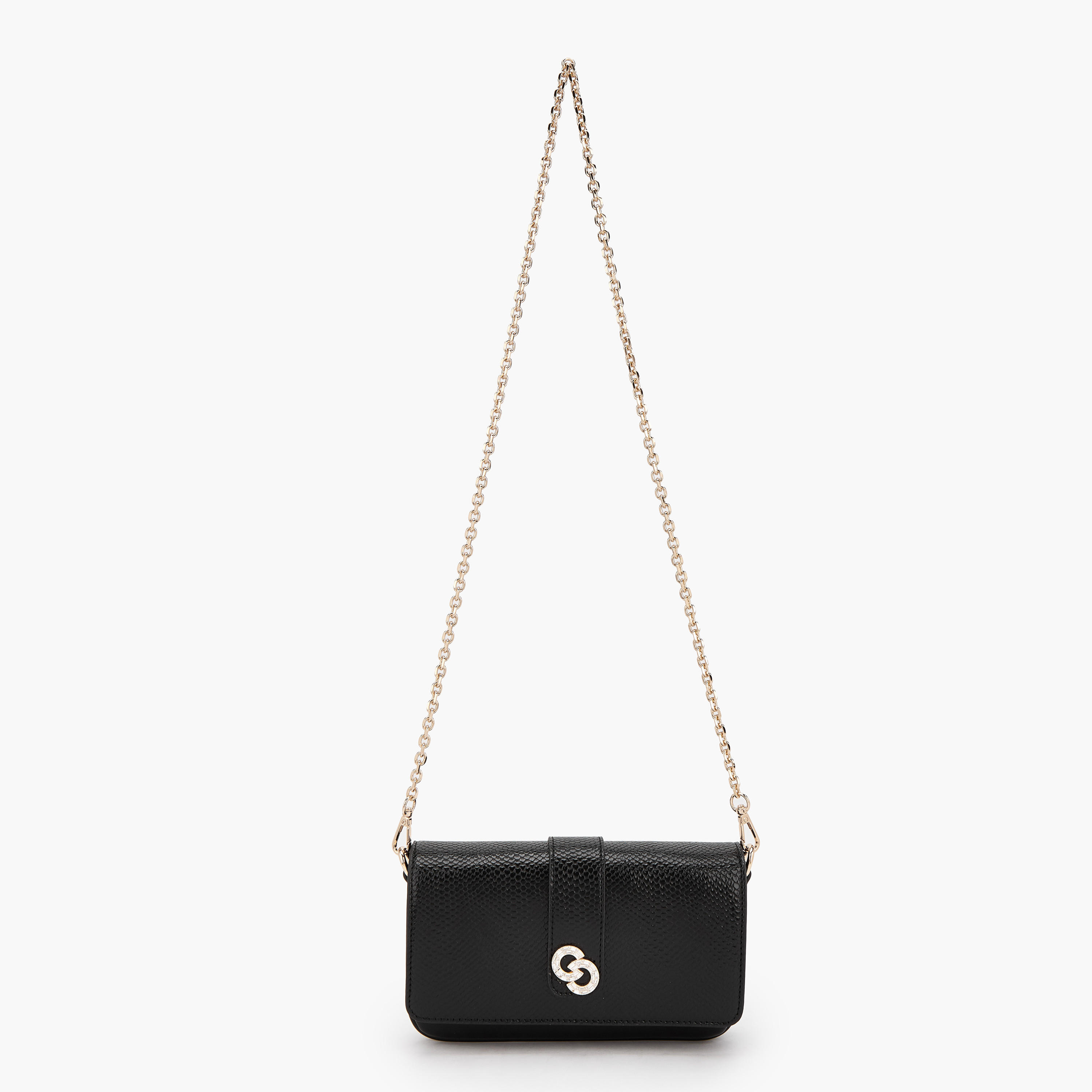 شنطة بارزة الملمس بحزام سلسلة من سيليست-women-bagsandwallets-handbags-image-5
