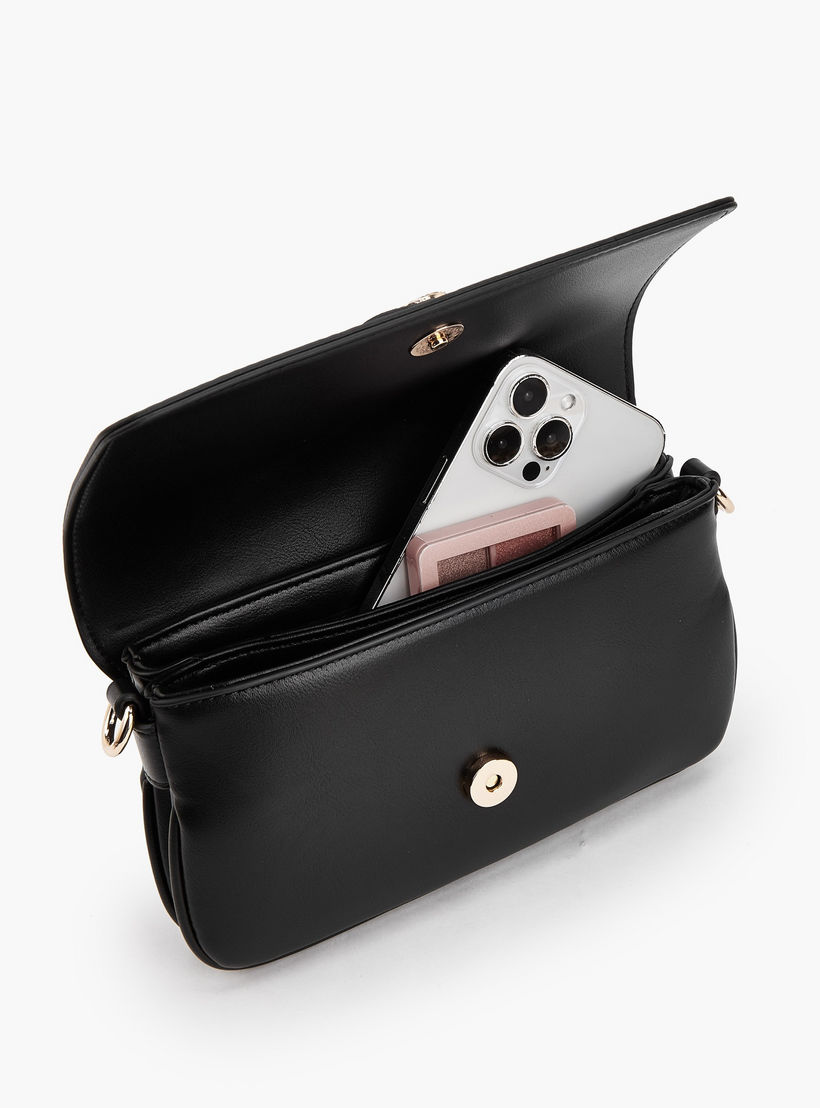 شنطة بارزة الملمس بحزام سلسلة من سيليست-women-bagsandwallets-handbags-image-6