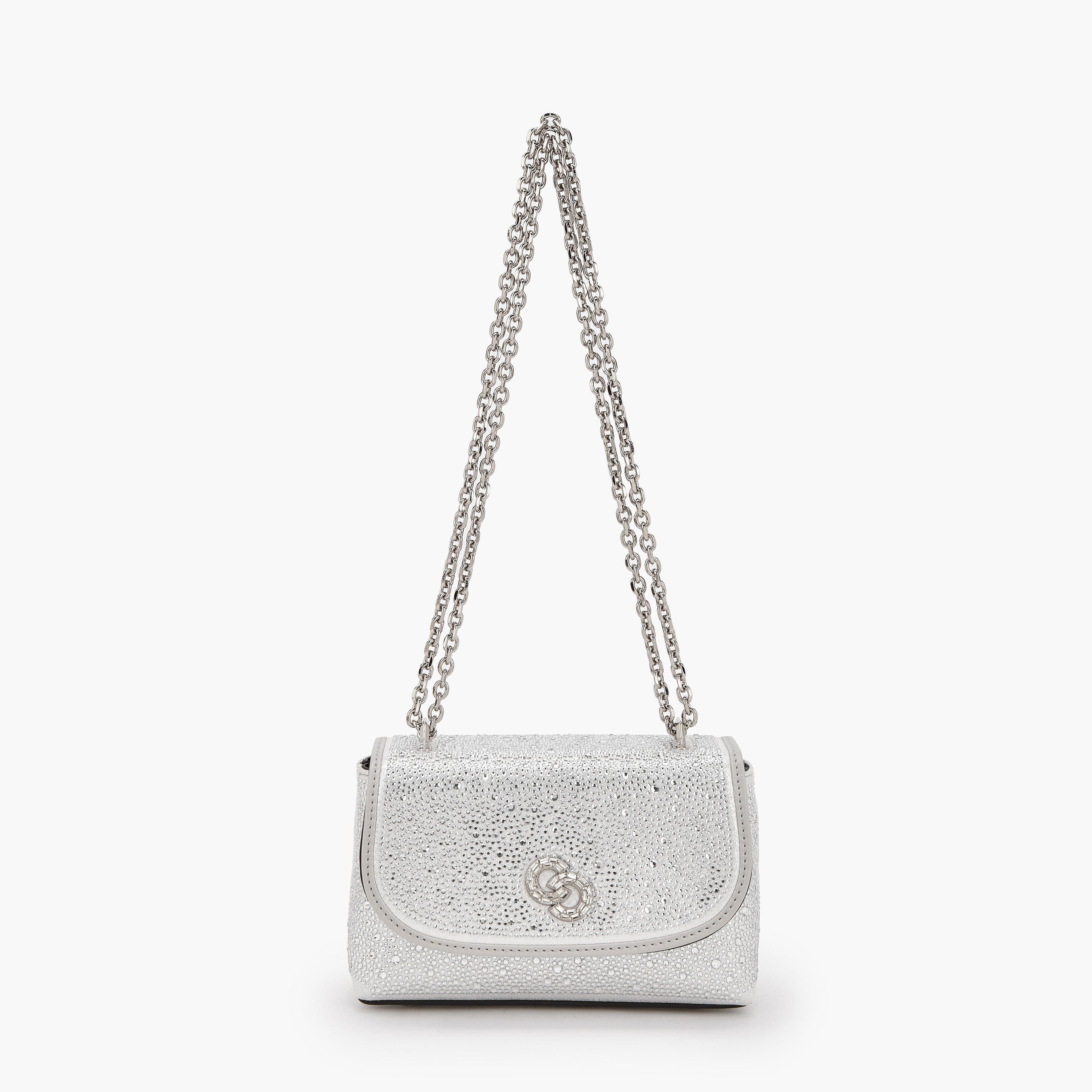 شنطة كتف مزينة بحزام سلسلة من سيليست-women-bagsandwallets-handbags-image-1