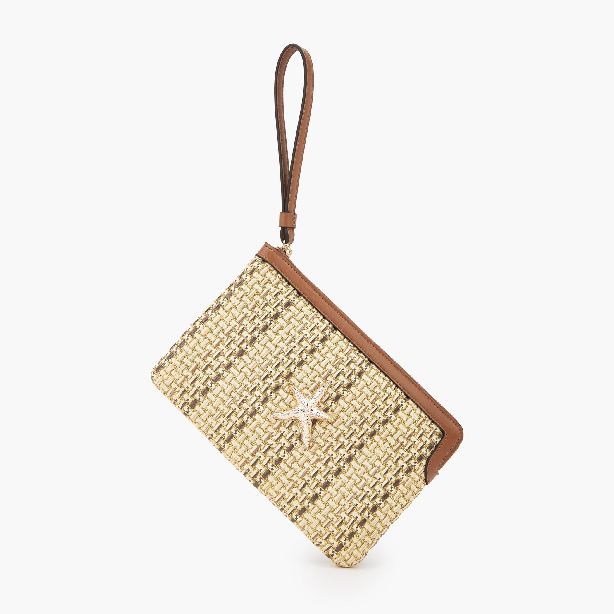 Celeste Weave Textured Clutch with Wristlet-women-bagsandwallets-handbags-image-1