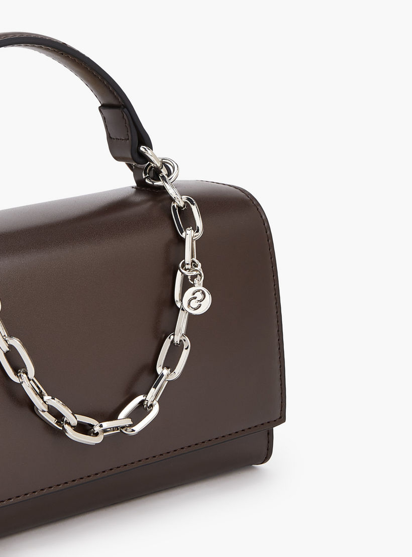 Celeste Solid Satchel Bag with Chain Detail-women-bagsandwallets-handbags-image-4