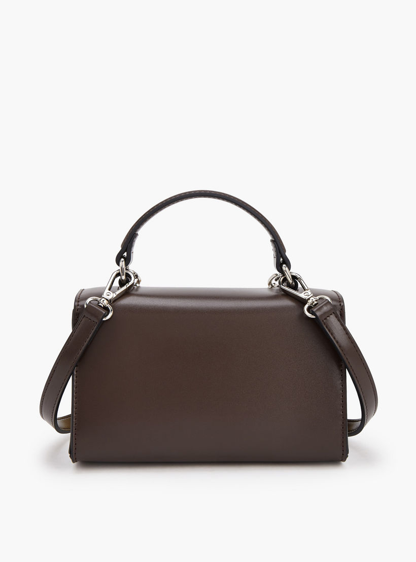 Celeste Solid Satchel Bag with Chain Detail-women-bagsandwallets-handbags-image-5