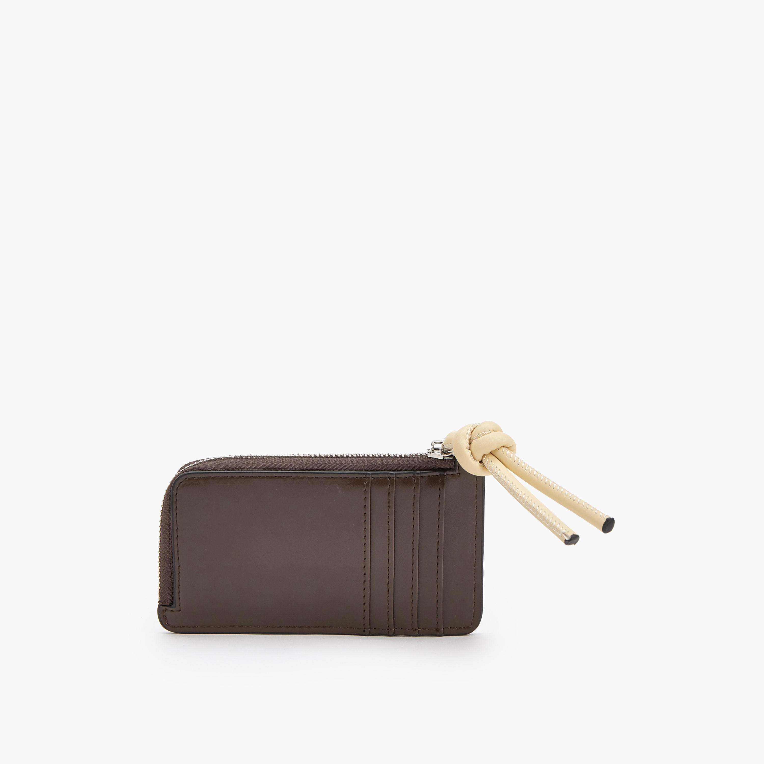 محفظة بتزيينات شعار وسحاب إغلاق من سيليست-women-bagsandwallets-wallets-image-2