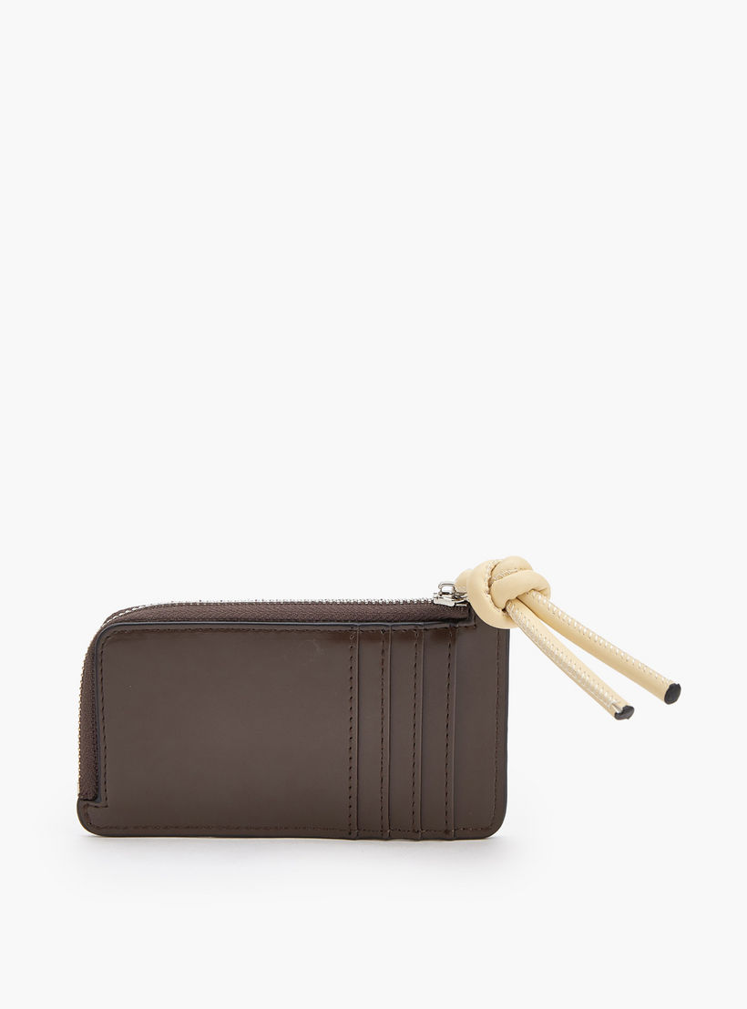 محفظة بتزيينات شعار وسحاب إغلاق من سيليست-women-bagsandwallets-wallets-image-2
