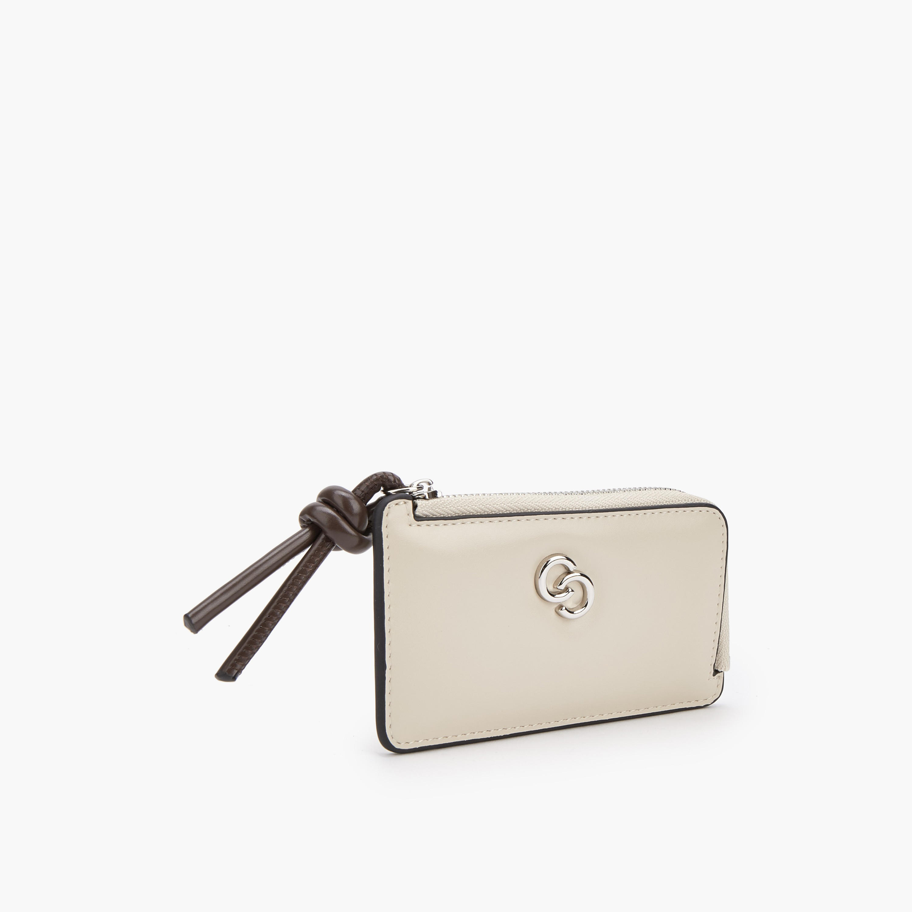 محفظة بتزيينات شعار وسحاب إغلاق من سيليست-women-bagsandwallets-wallets-image-3