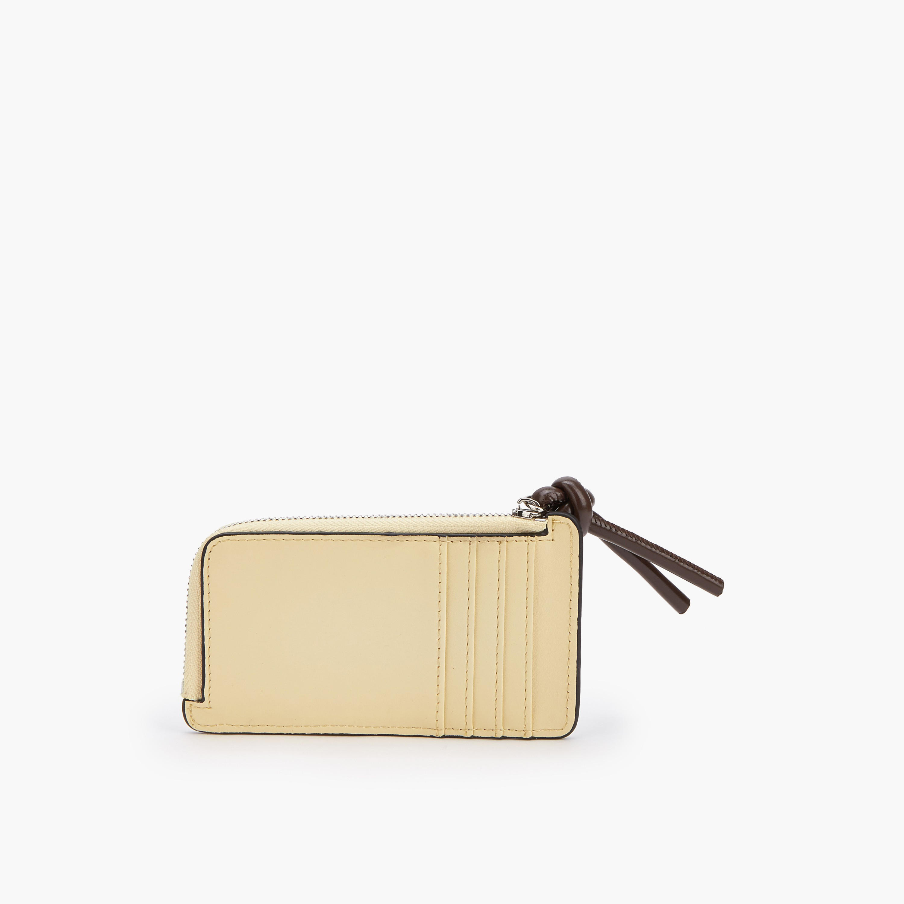 محفظة بتزيينات شعار وسحاب إغلاق من سيليست-women-bagsandwallets-wallets-image-2