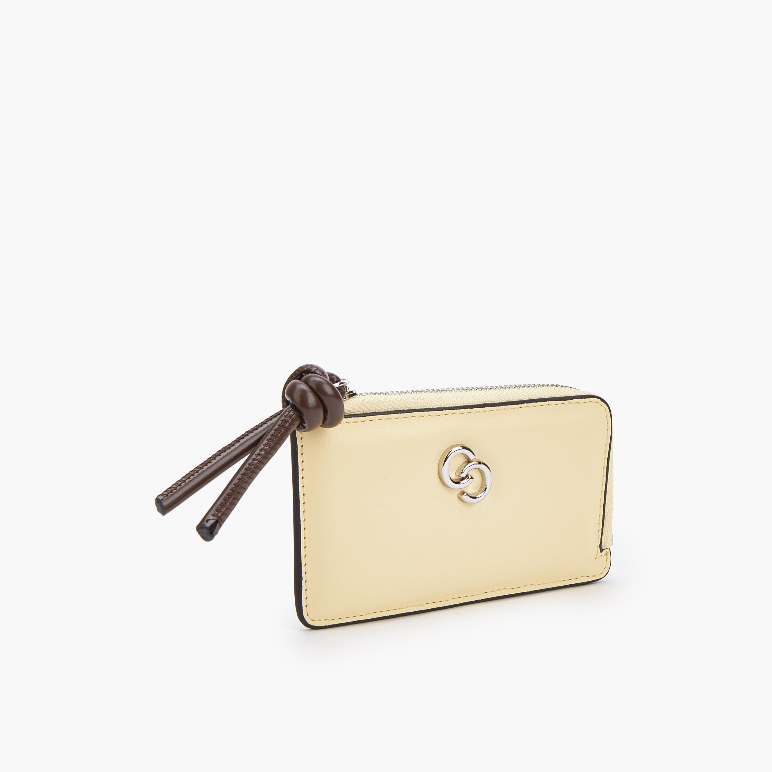 محفظة بتزيينات شعار وسحاب إغلاق من سيليست-women-bagsandwallets-wallets-image-3
