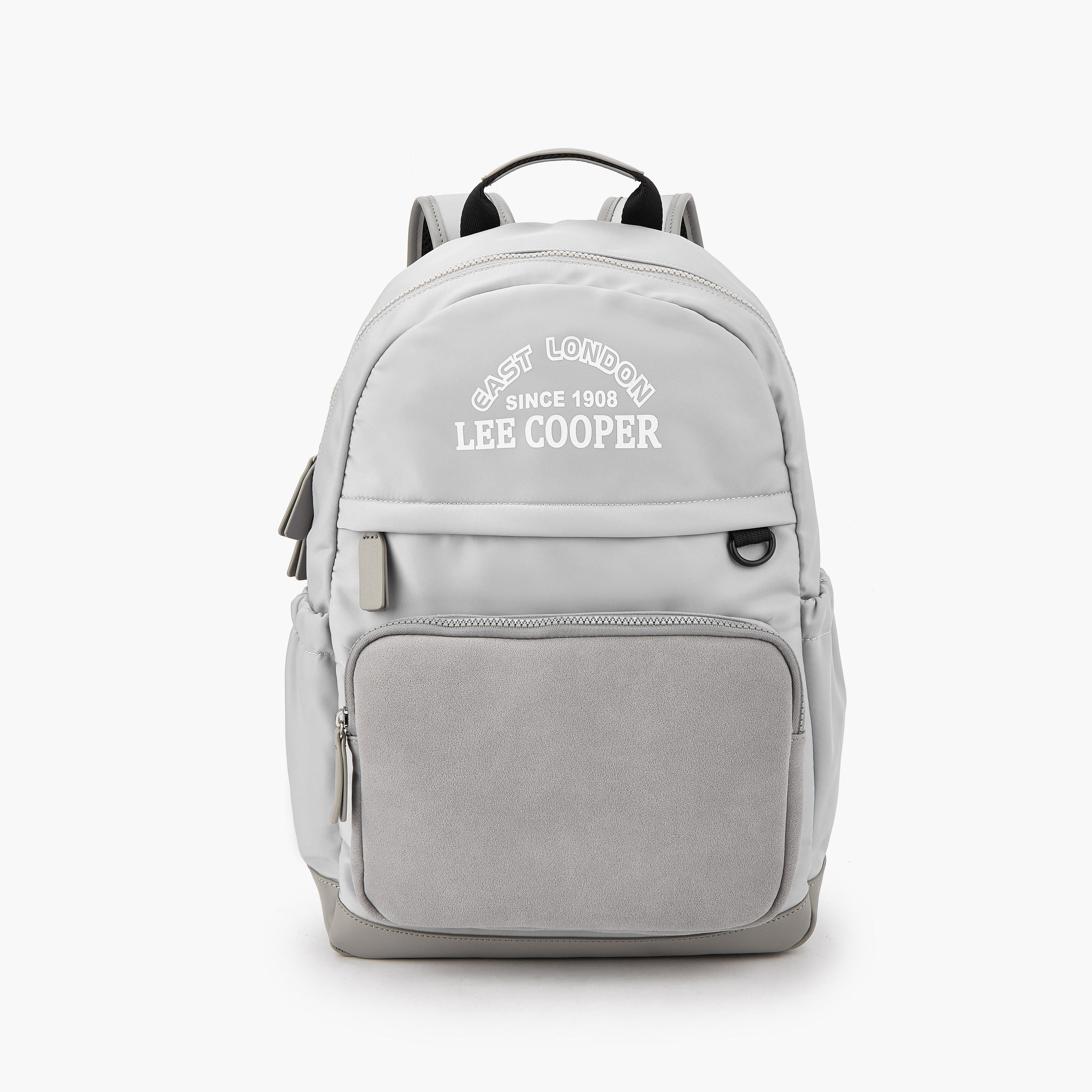 شنطة ظهر بطبعات شعار وحمالات قابلة للتعديل من لي كوبر-women-bagsandwallets-backpacks-image-1